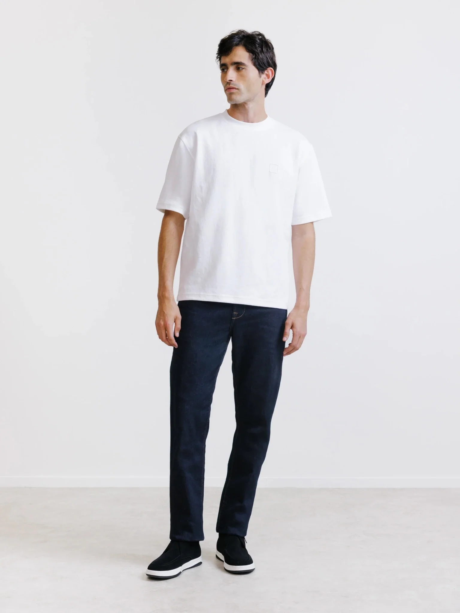 T-shirt oversize blanc - Image 3