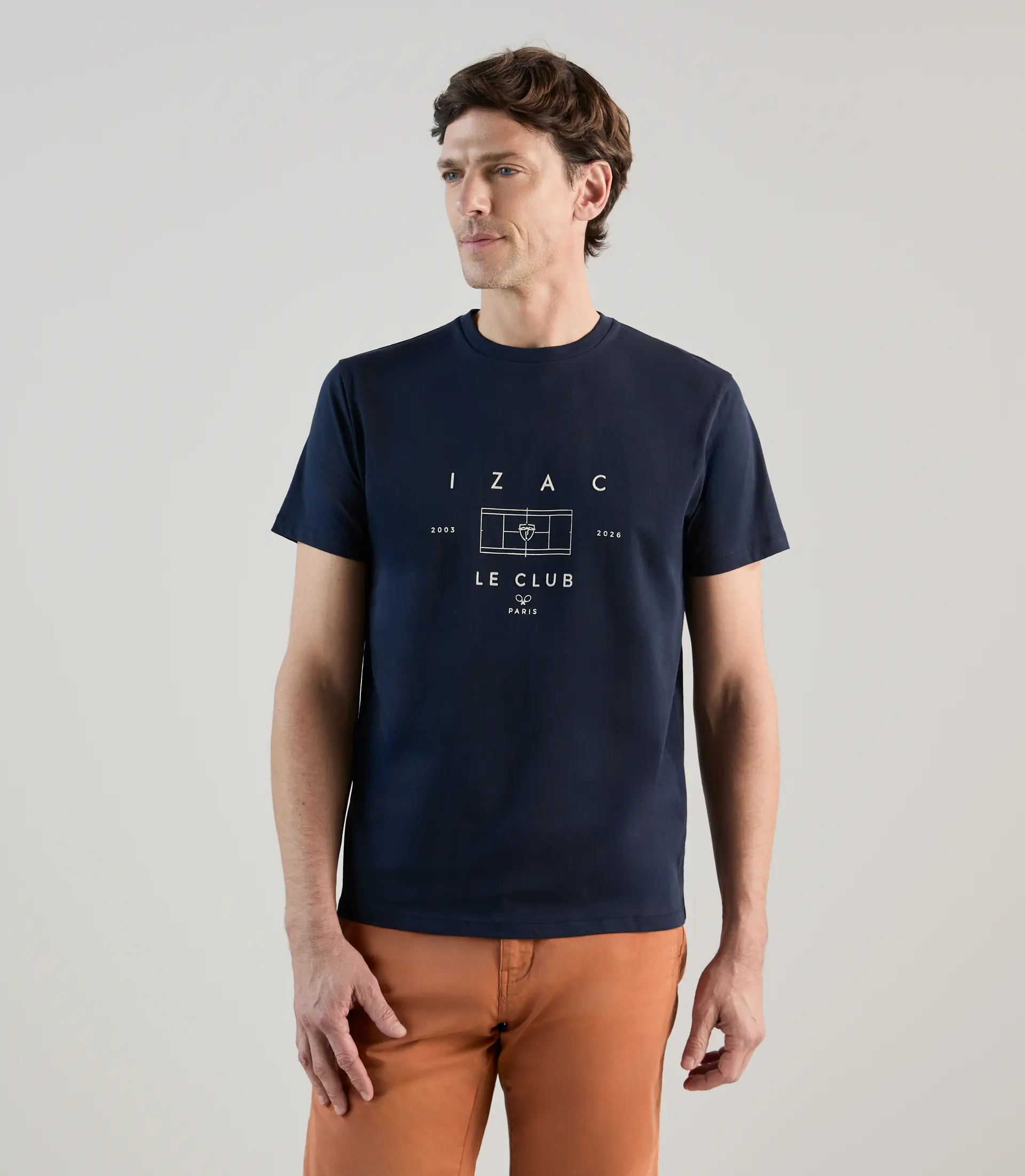 T-shirt à manches courtes marine - Image 2