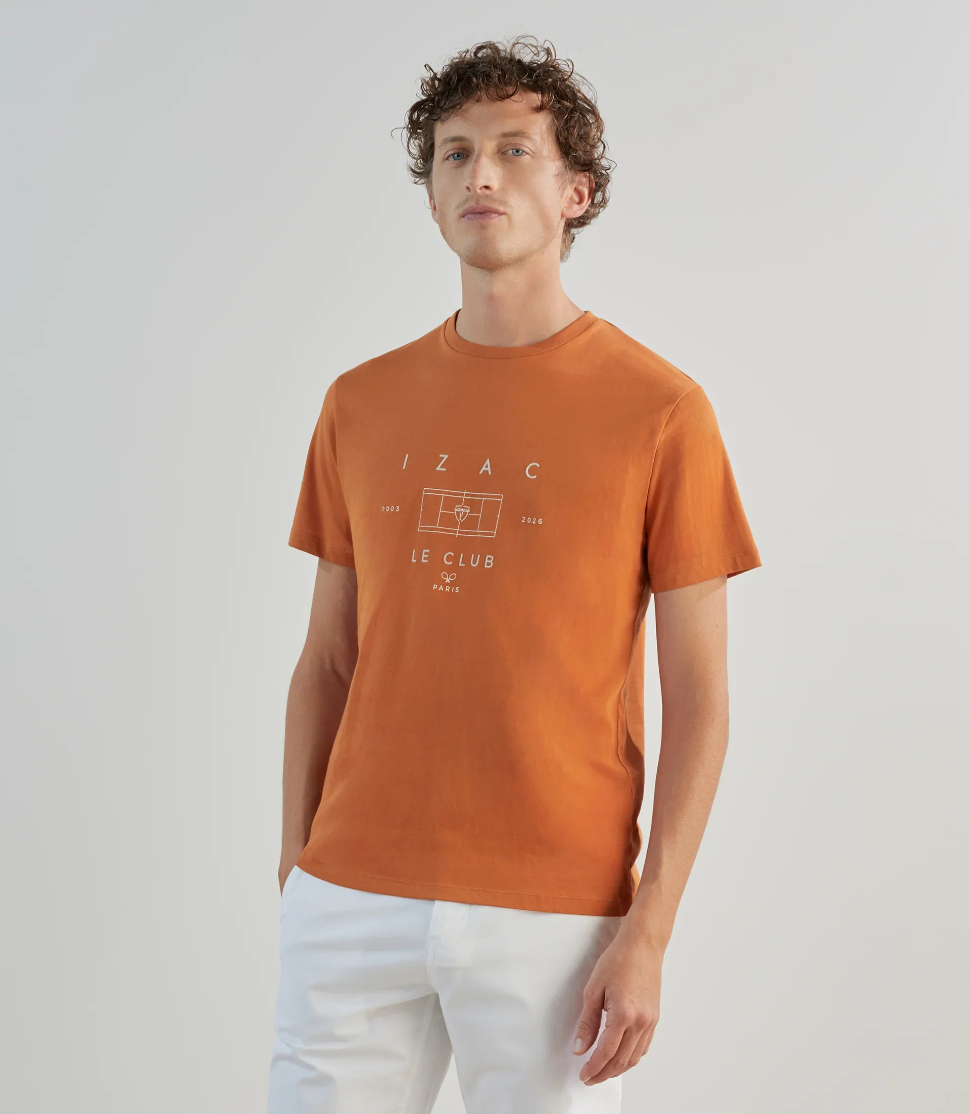 T-shirt à manches courtes orange