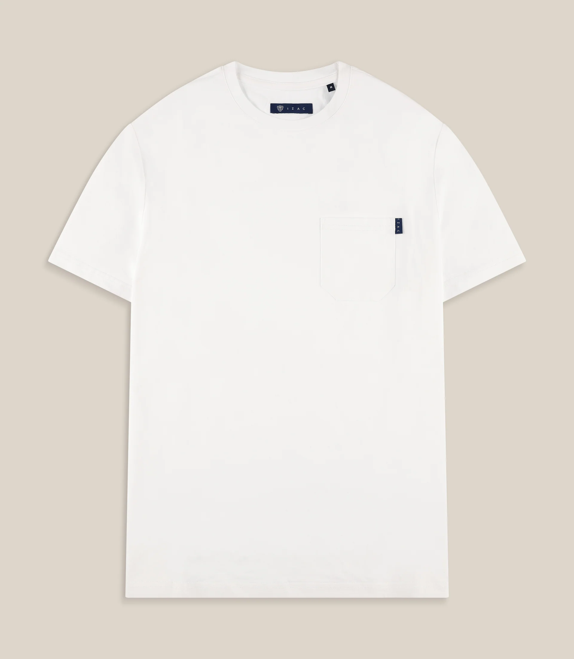 T-shirt à poche blanc