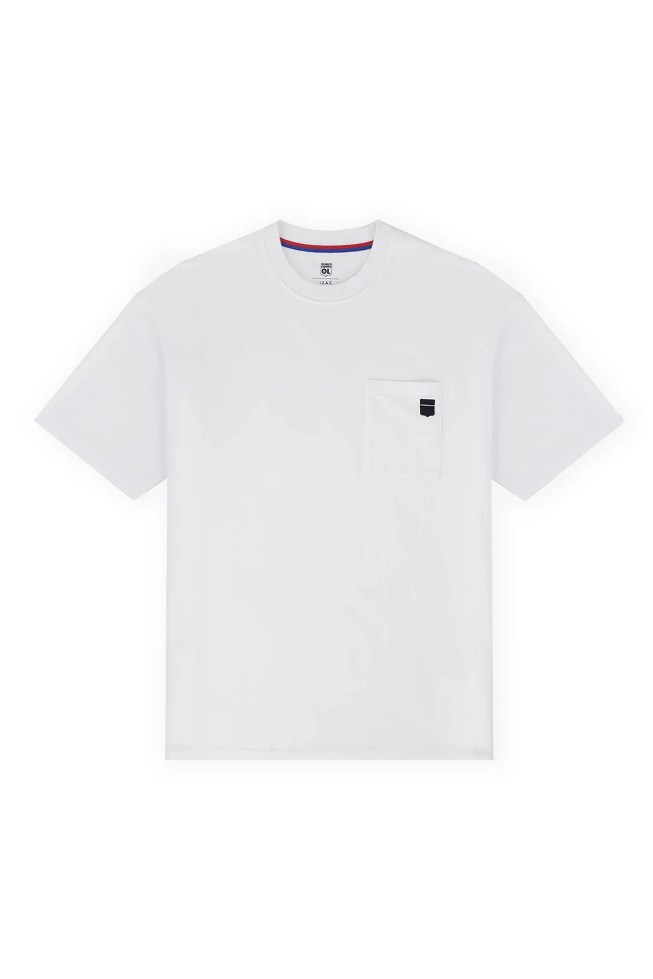 T-shirt col rond blanc