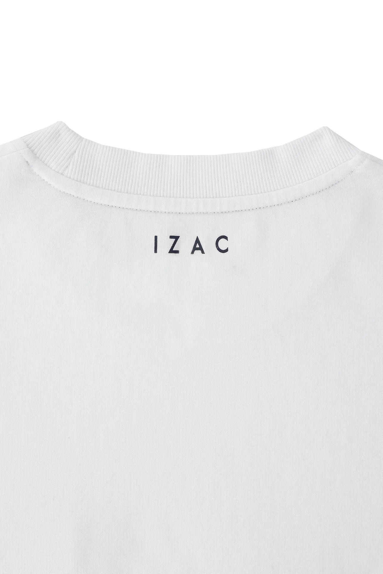 T-shirt col rond blanc - Image 4