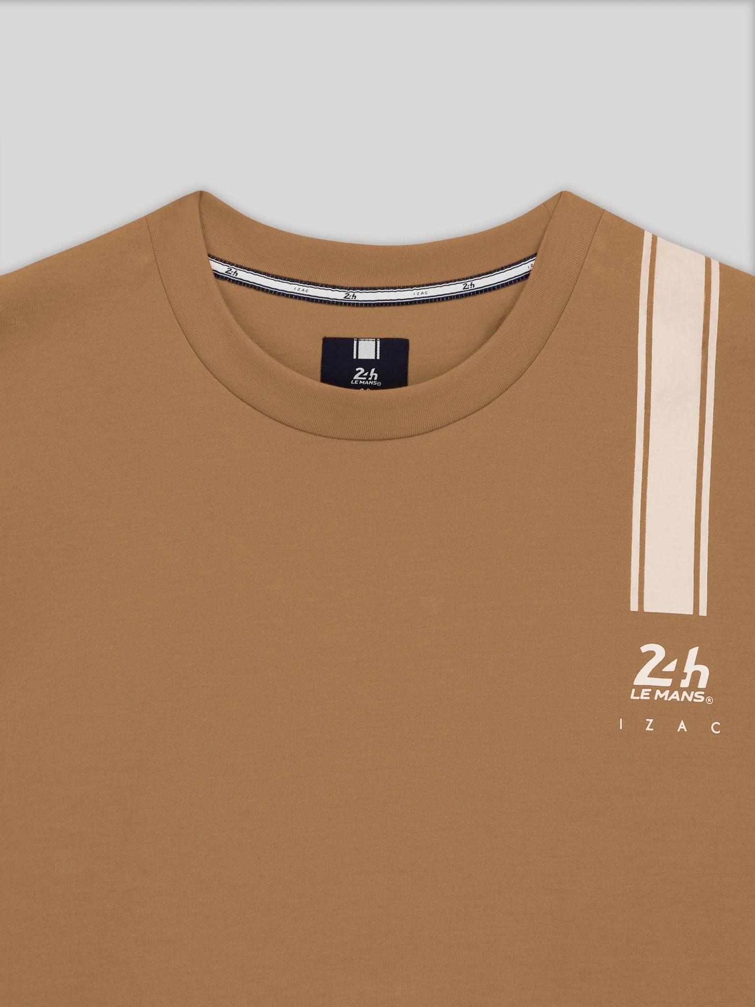 T-shirt col rond camel 24h Le Mans - Image 3
