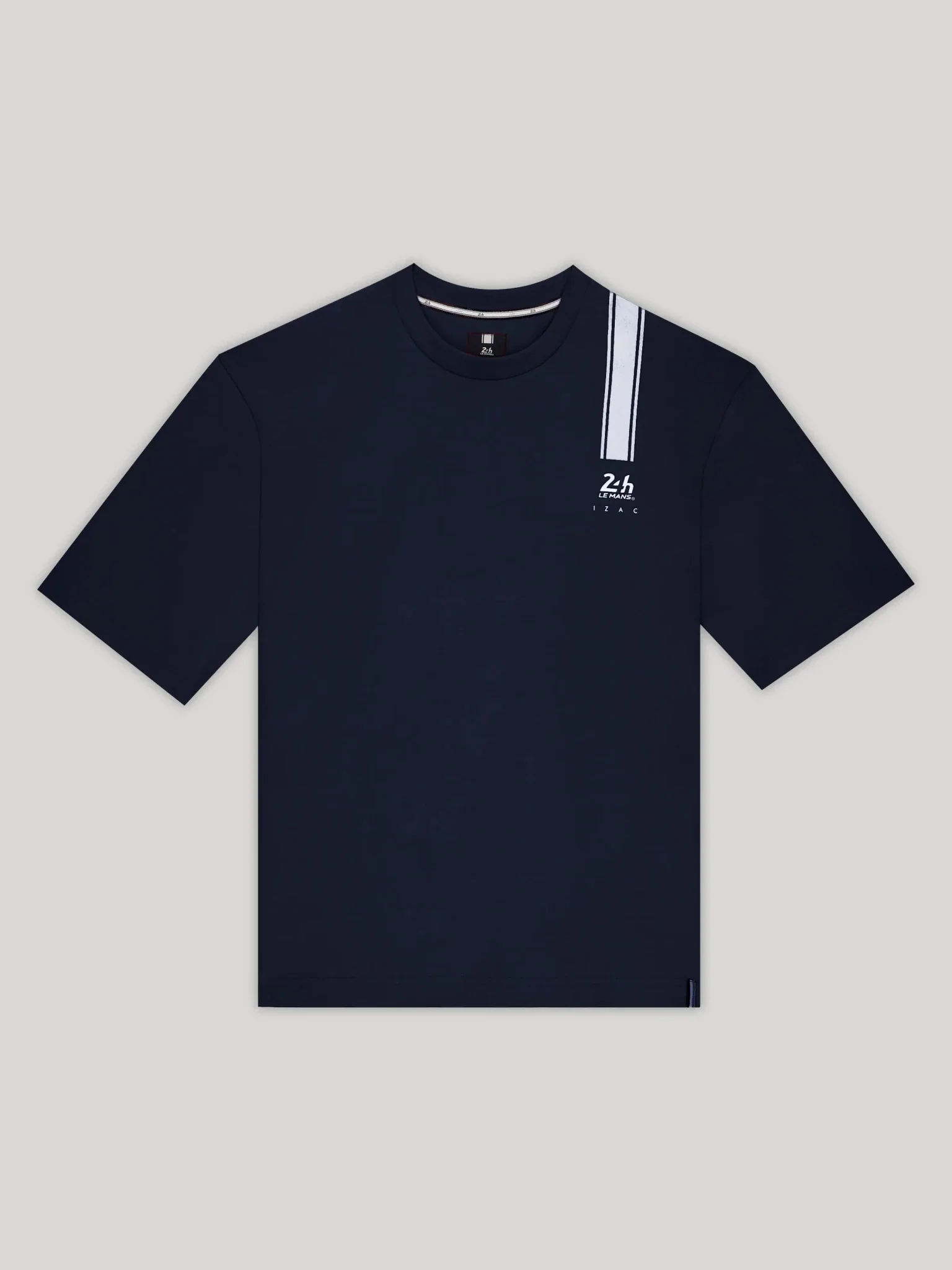 T-shirt col rond marine 24h Le Mans - Image 2