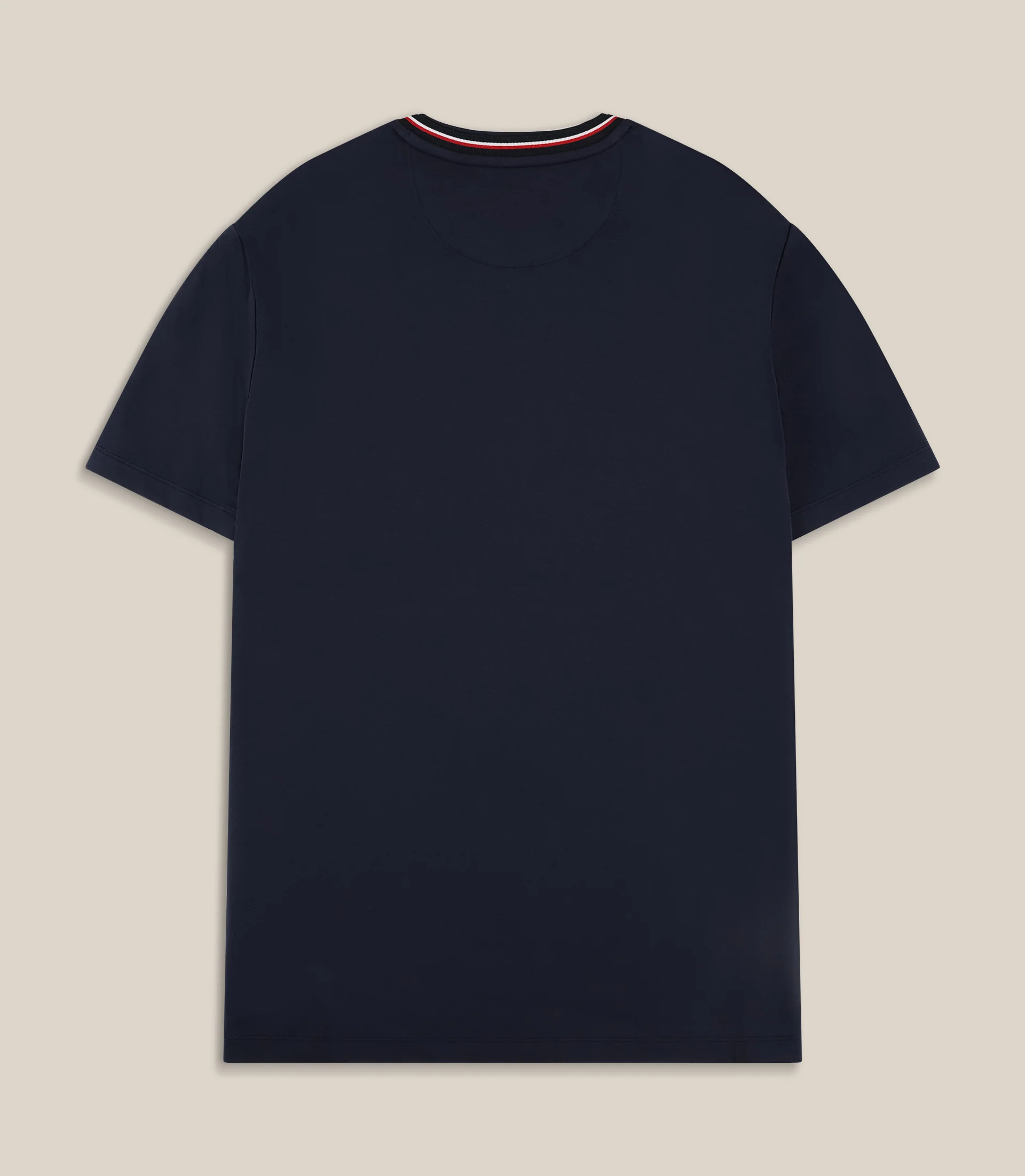 T-shirt col teddy marine - Image 2