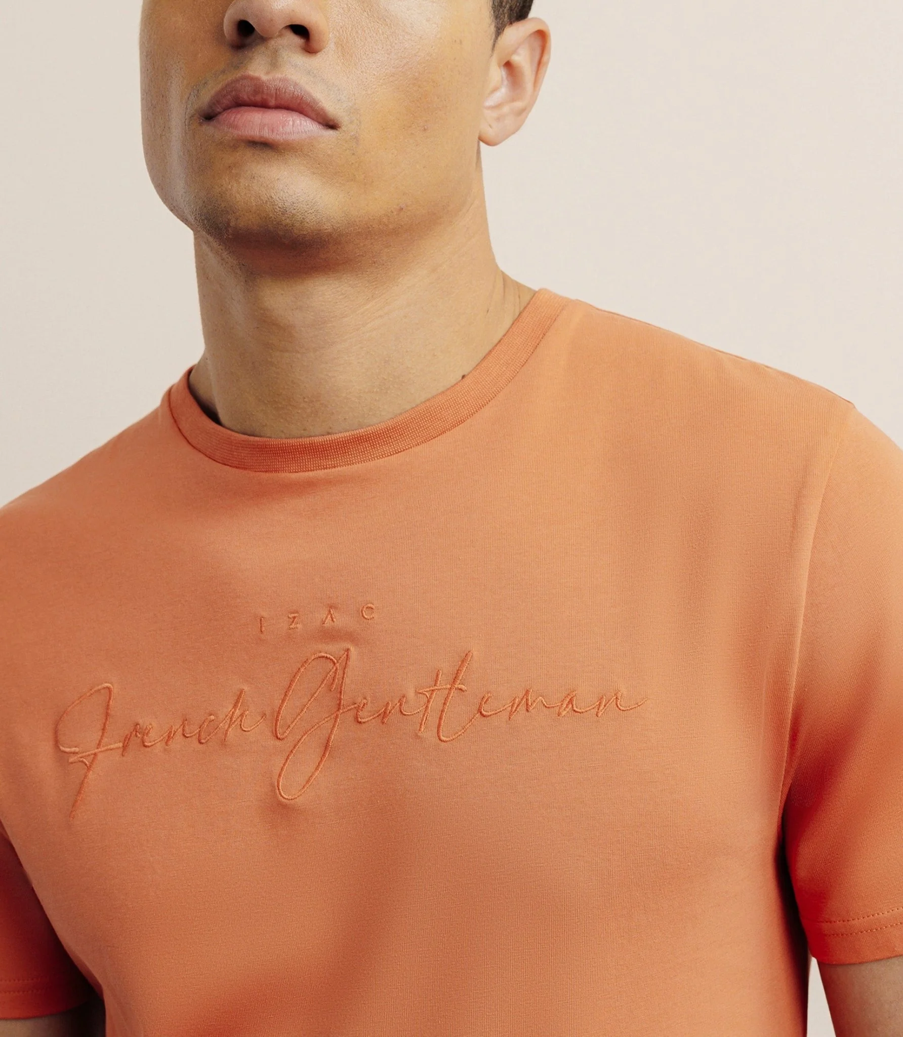 T-shirt manches courtes orange foncé - Image 2