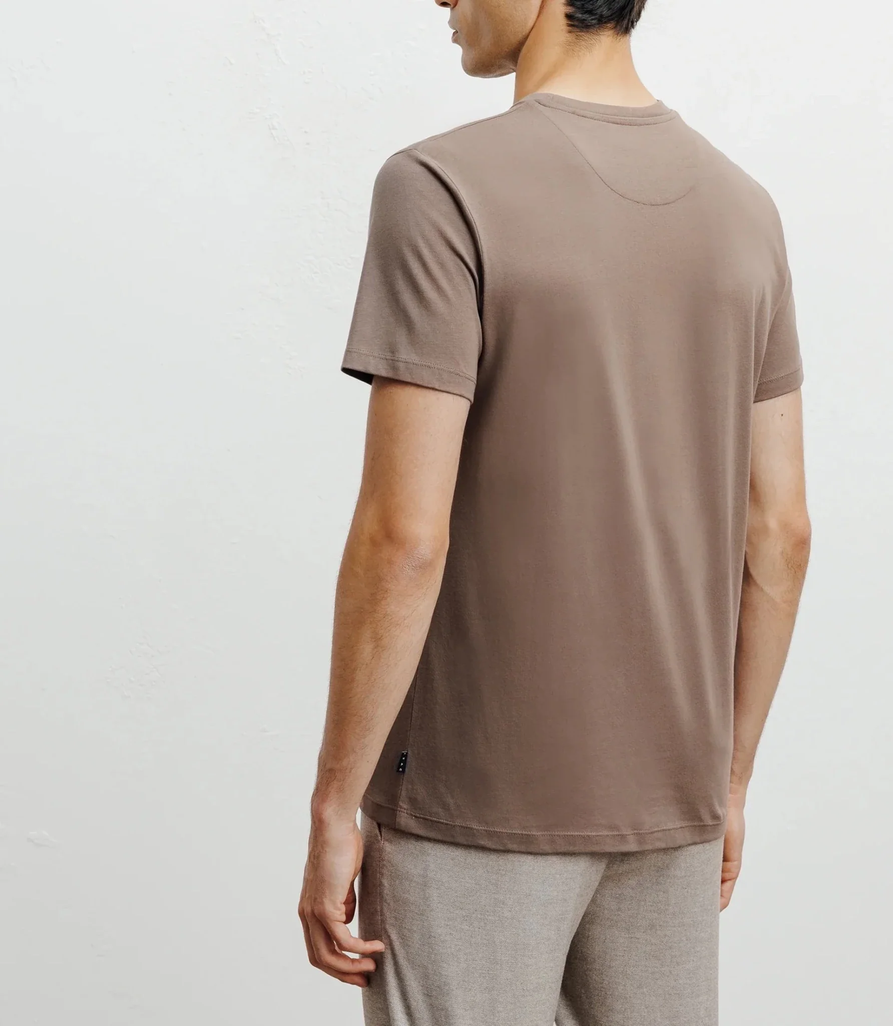 T-shirt print chatain - Image 4