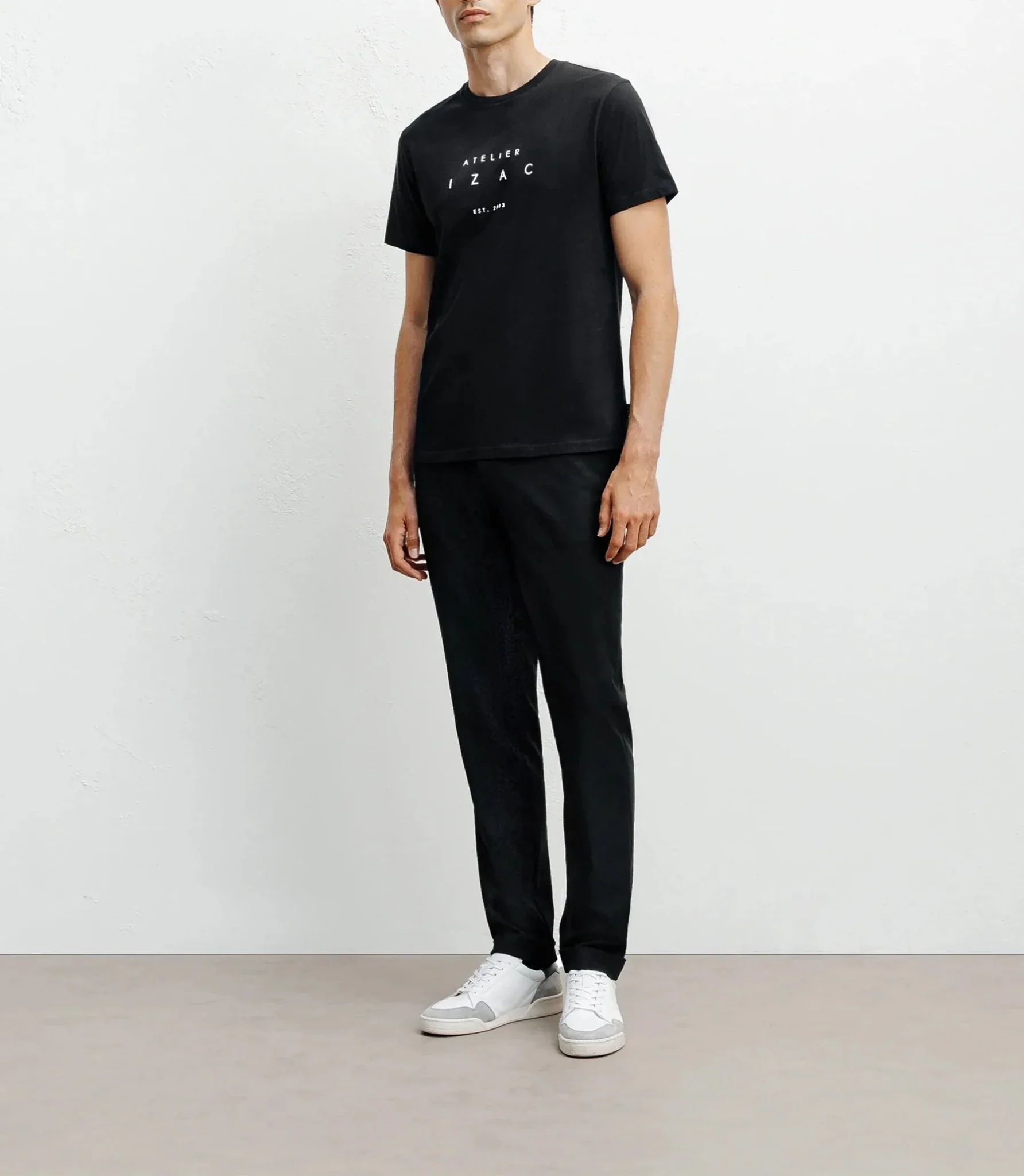 T-shirt print noir - Image 3