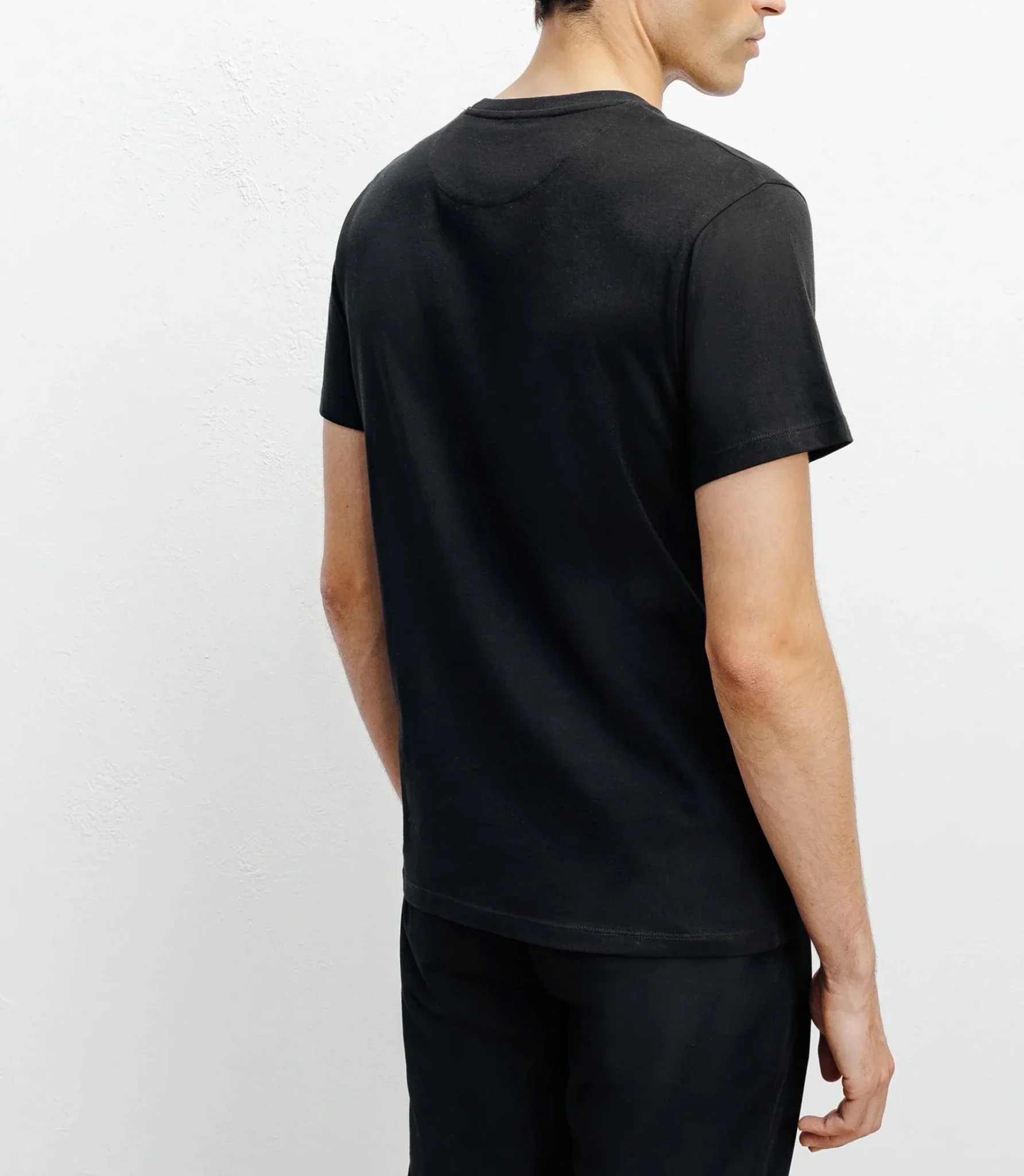 T-shirt print noir - Image 4