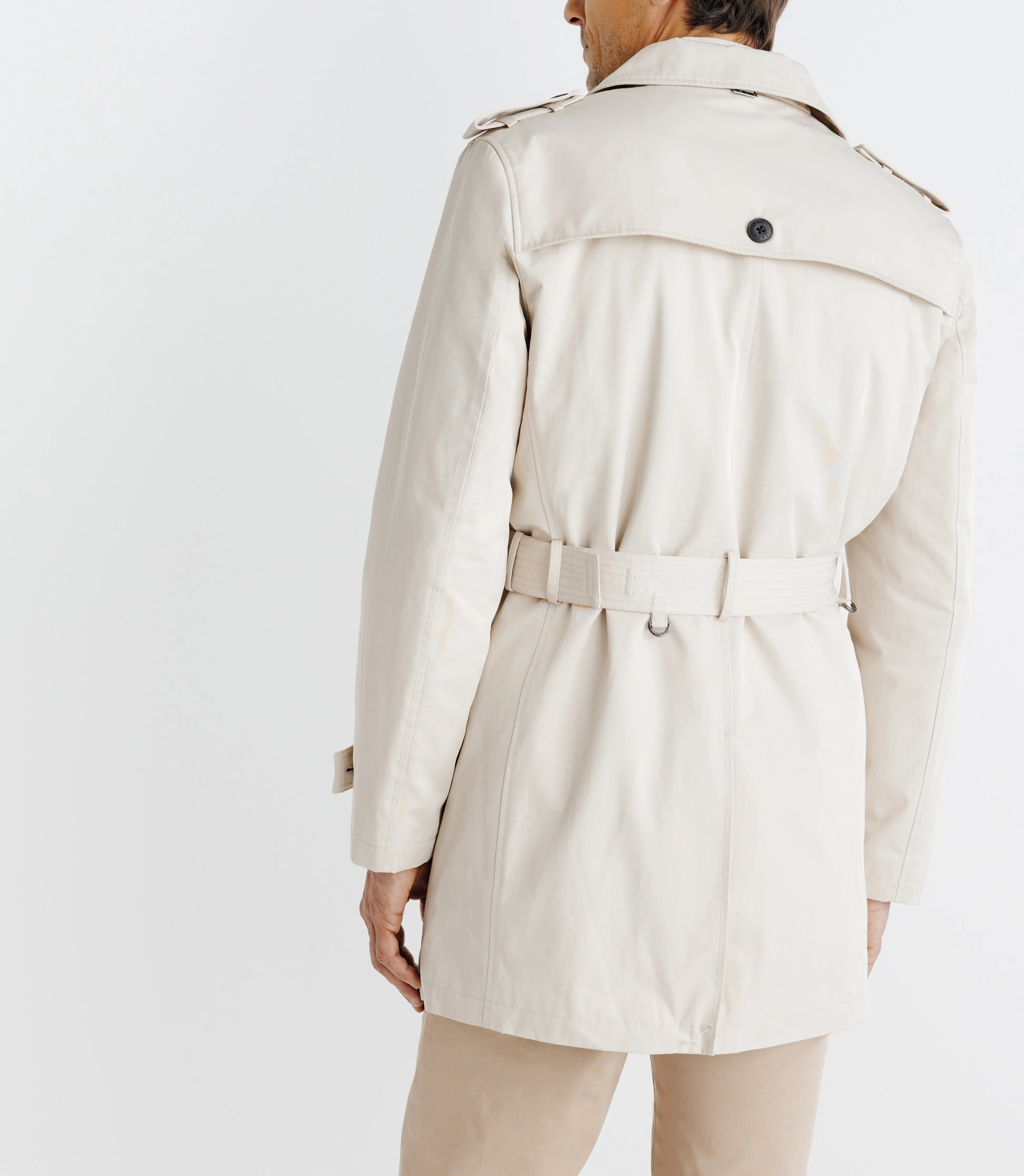 Manteau trench beige - Image 4