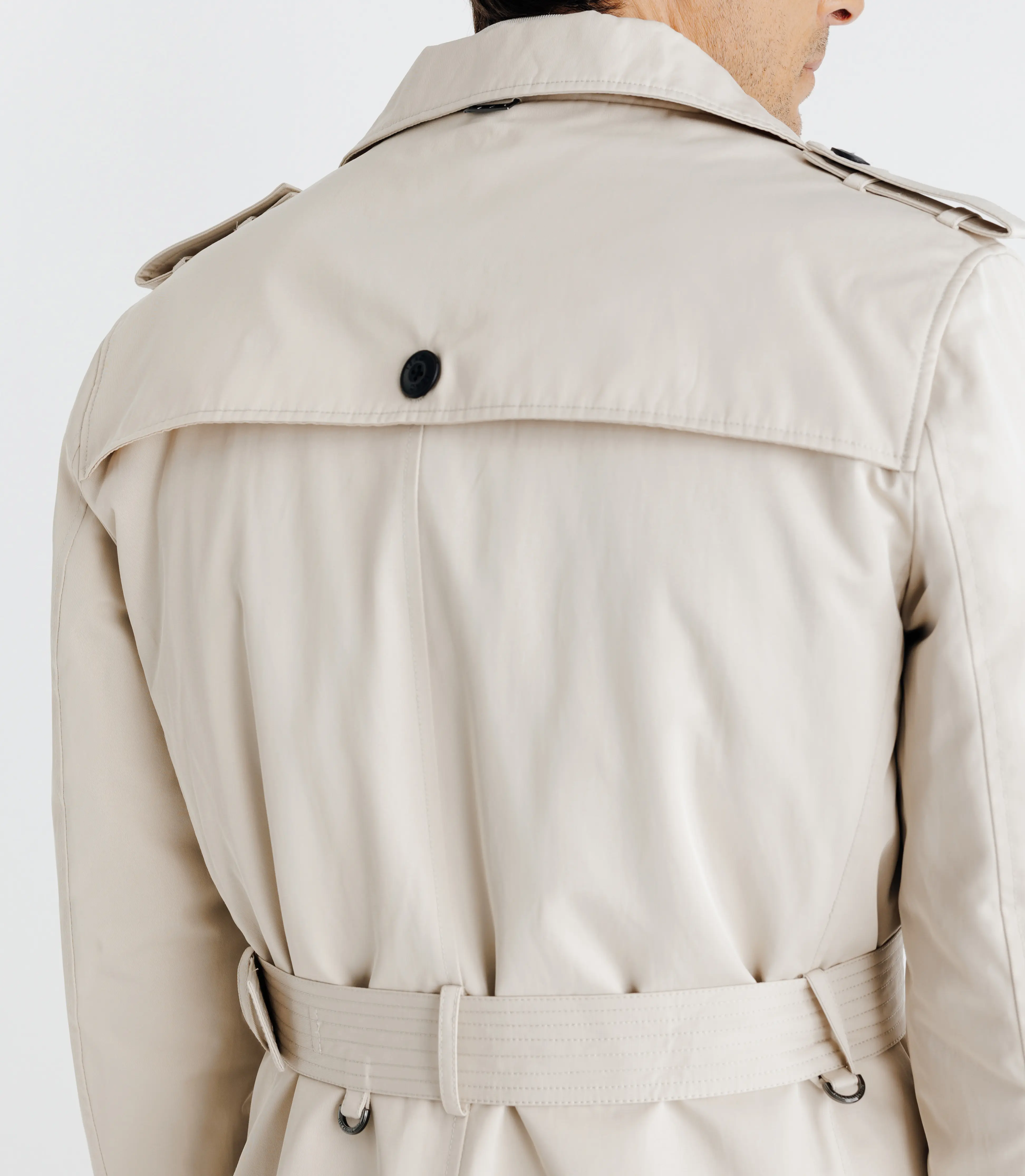 Manteau trench beige - Image 5