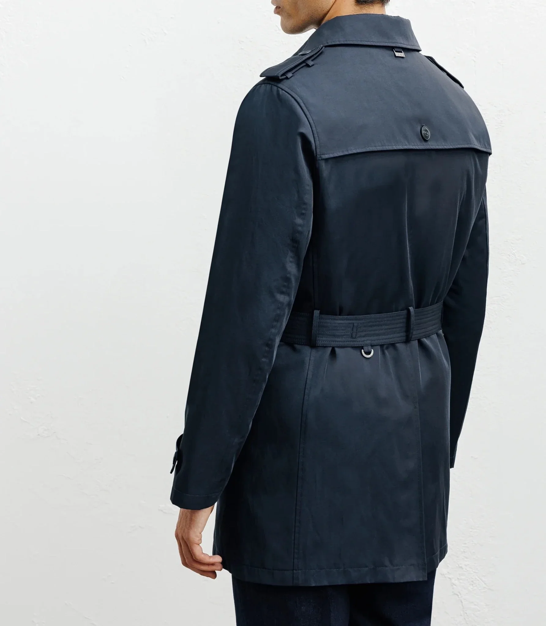 Trench croisé marine - Image 4