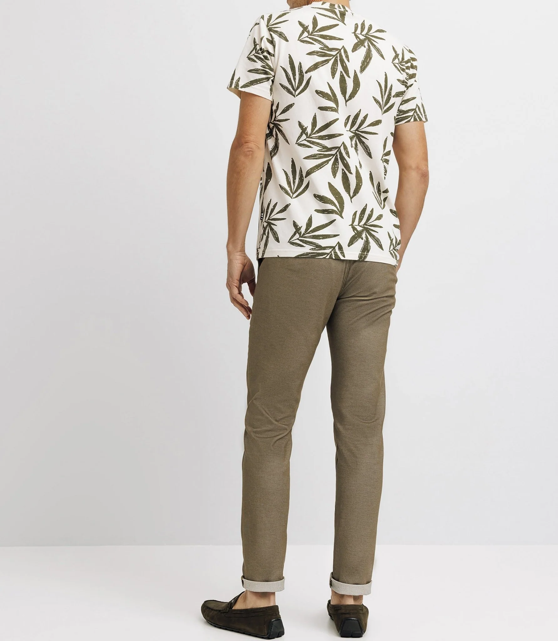 T-shirt à fleurs écru - Image 4
