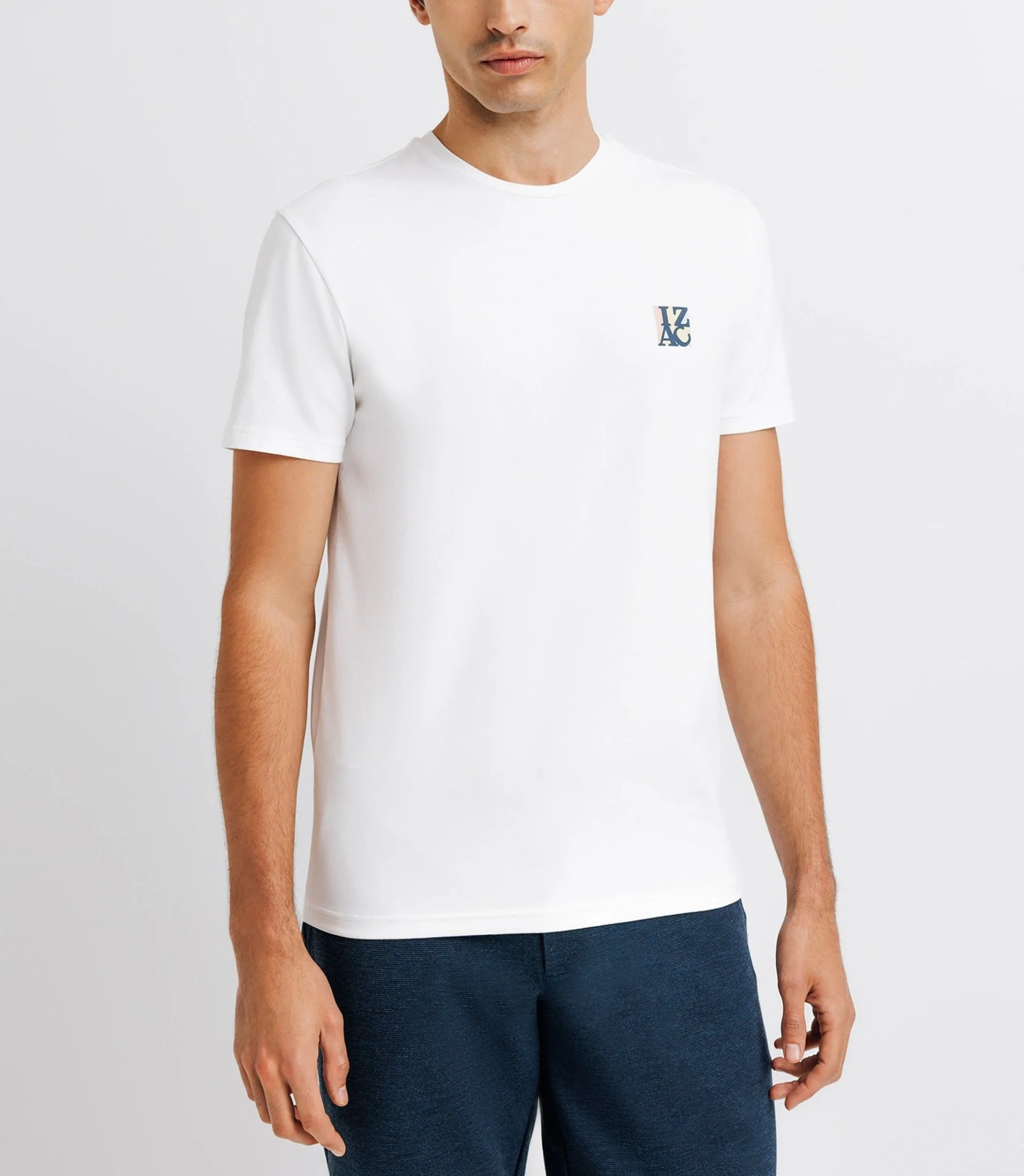 T-shirt avec imprimé blanc - Image 2