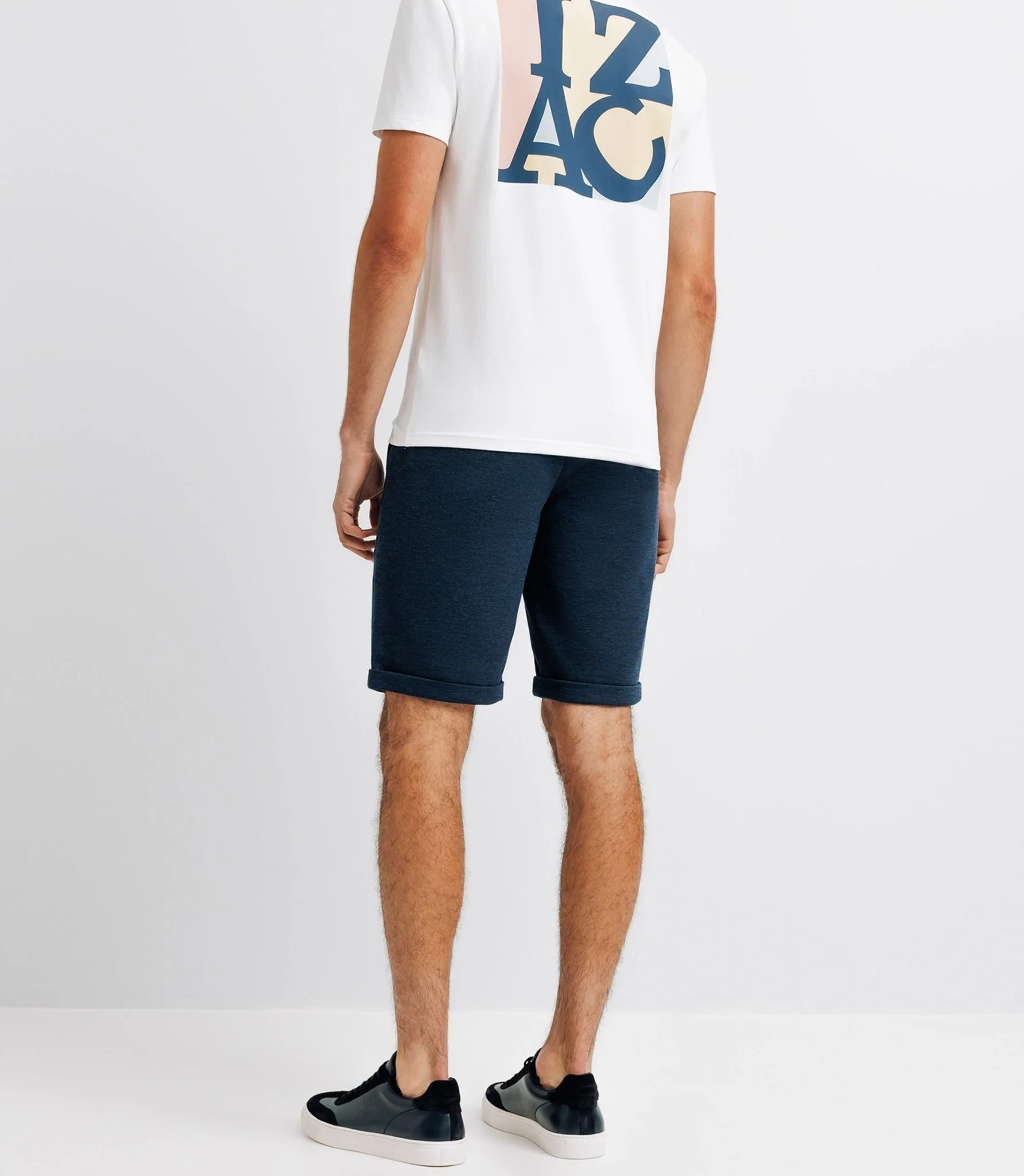 T-shirt avec imprimé blanc - Image 3