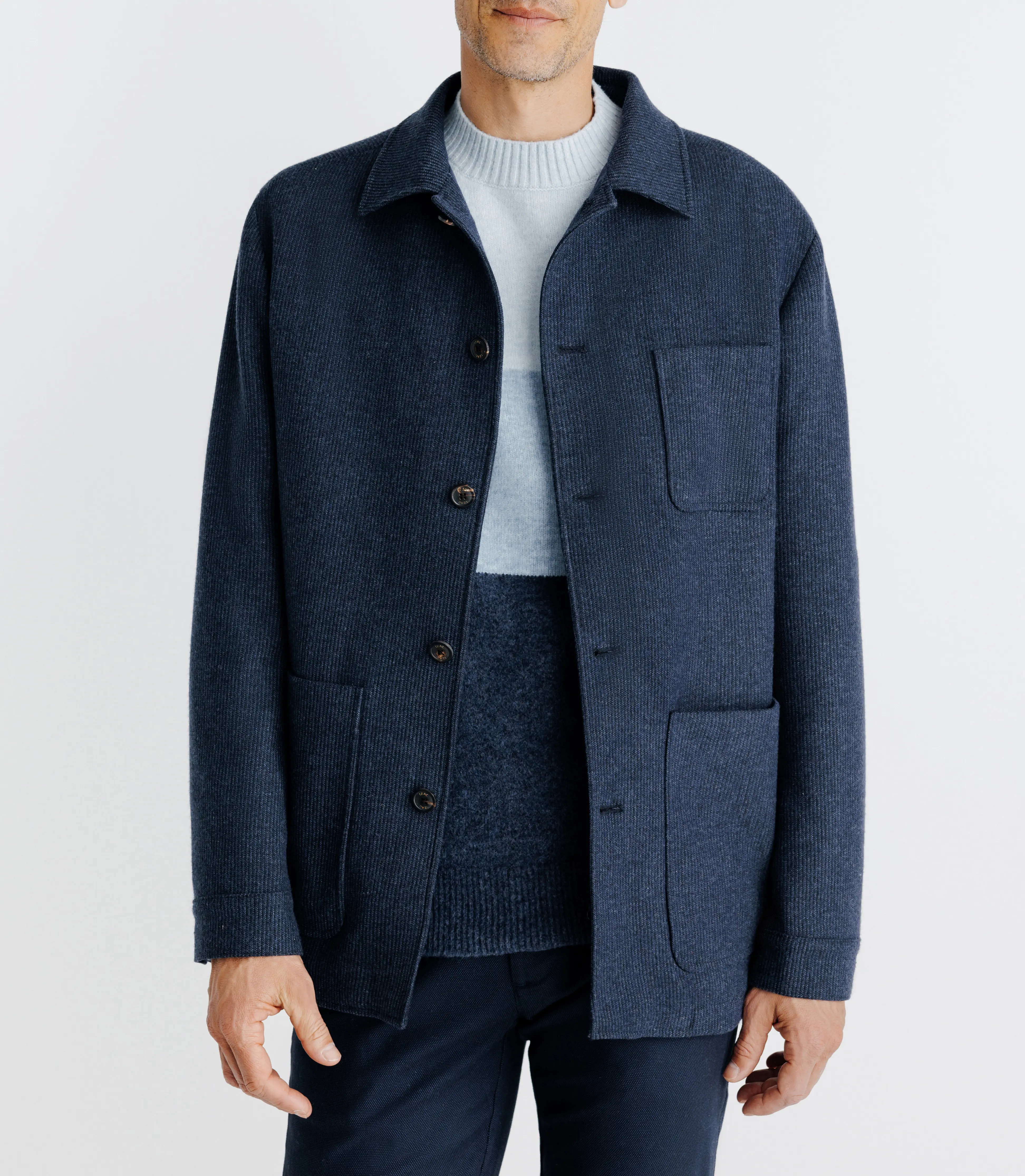 Veste casual bleue - Image 4