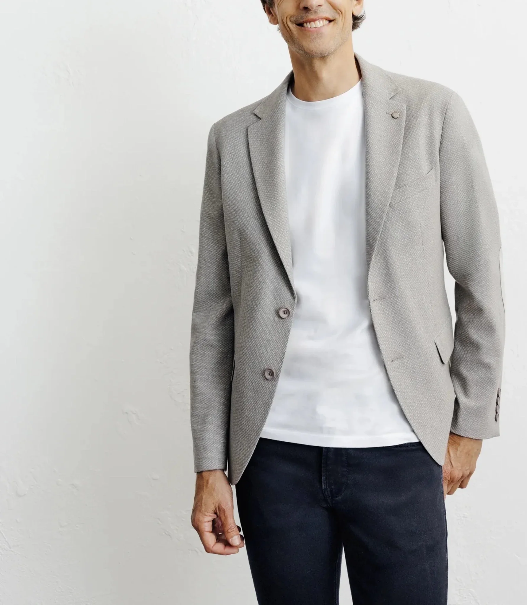 Veste casual beige