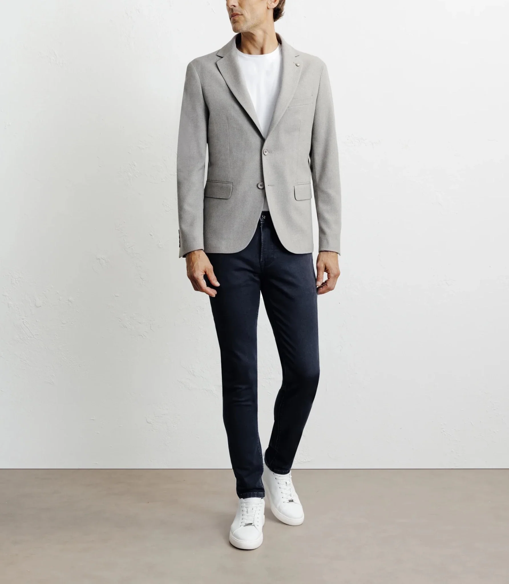 Veste casual beige - Image 3