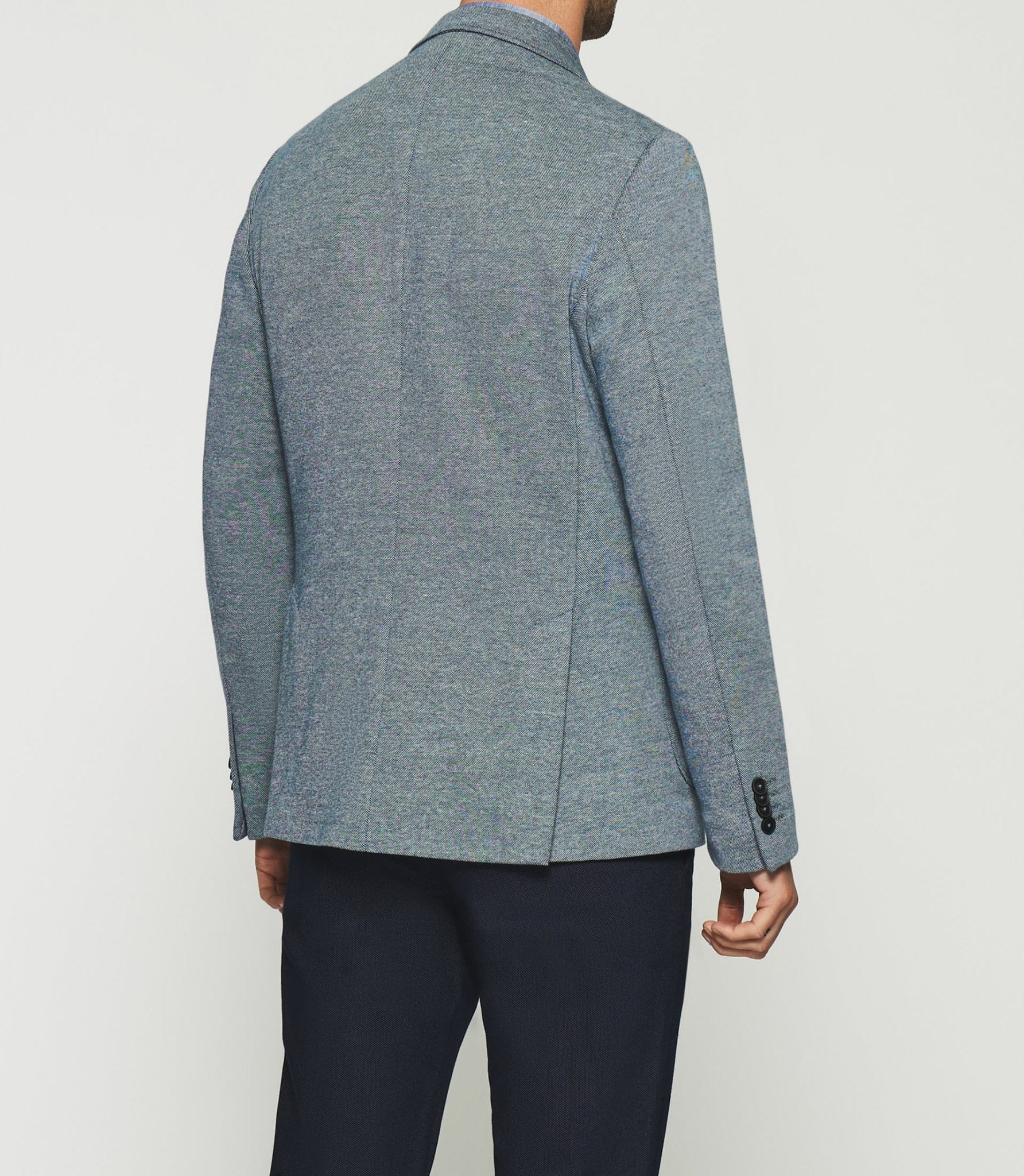 Veste casual 2 boutons bleu AERIEN - Image 3