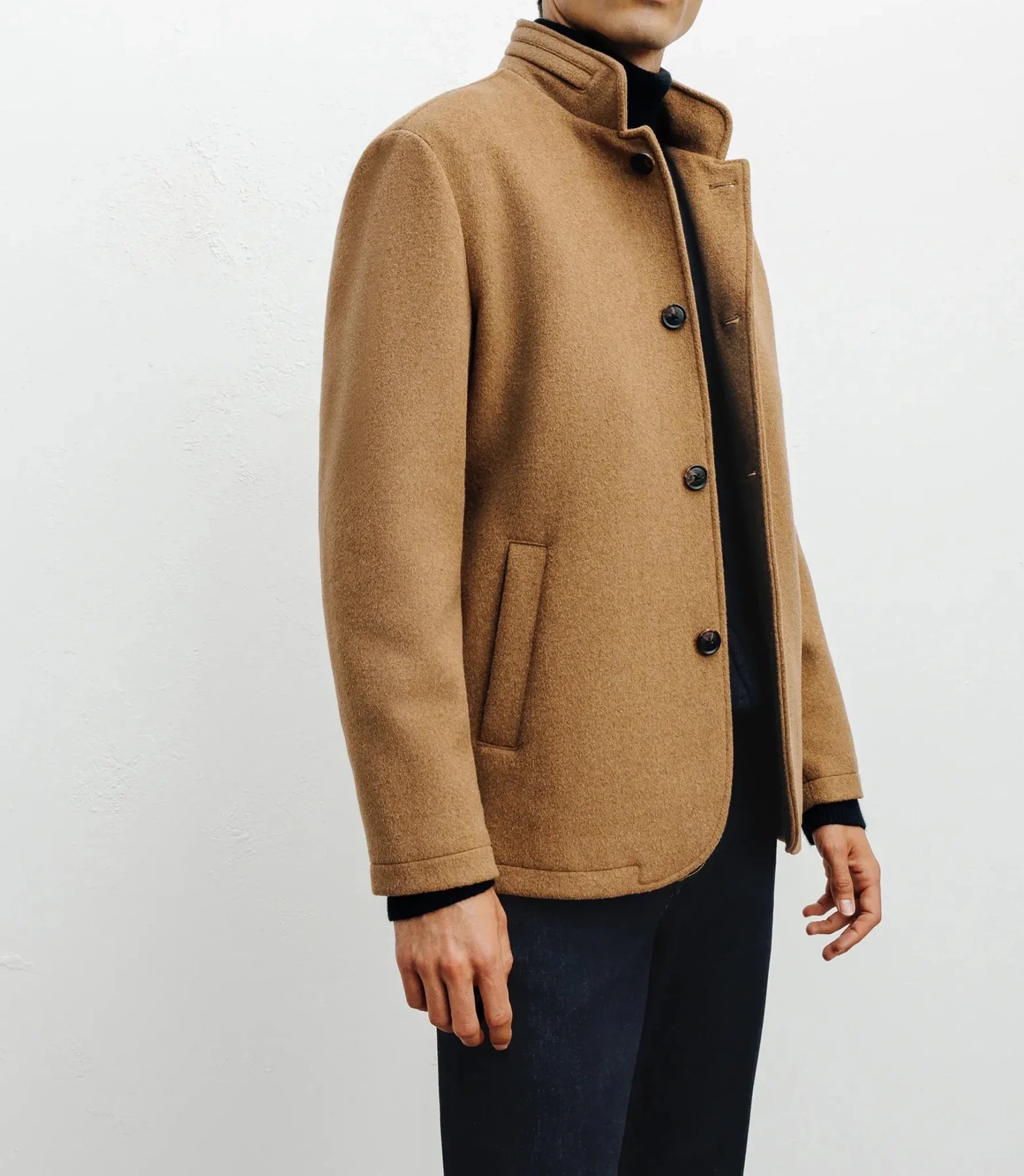 Veste casual camel