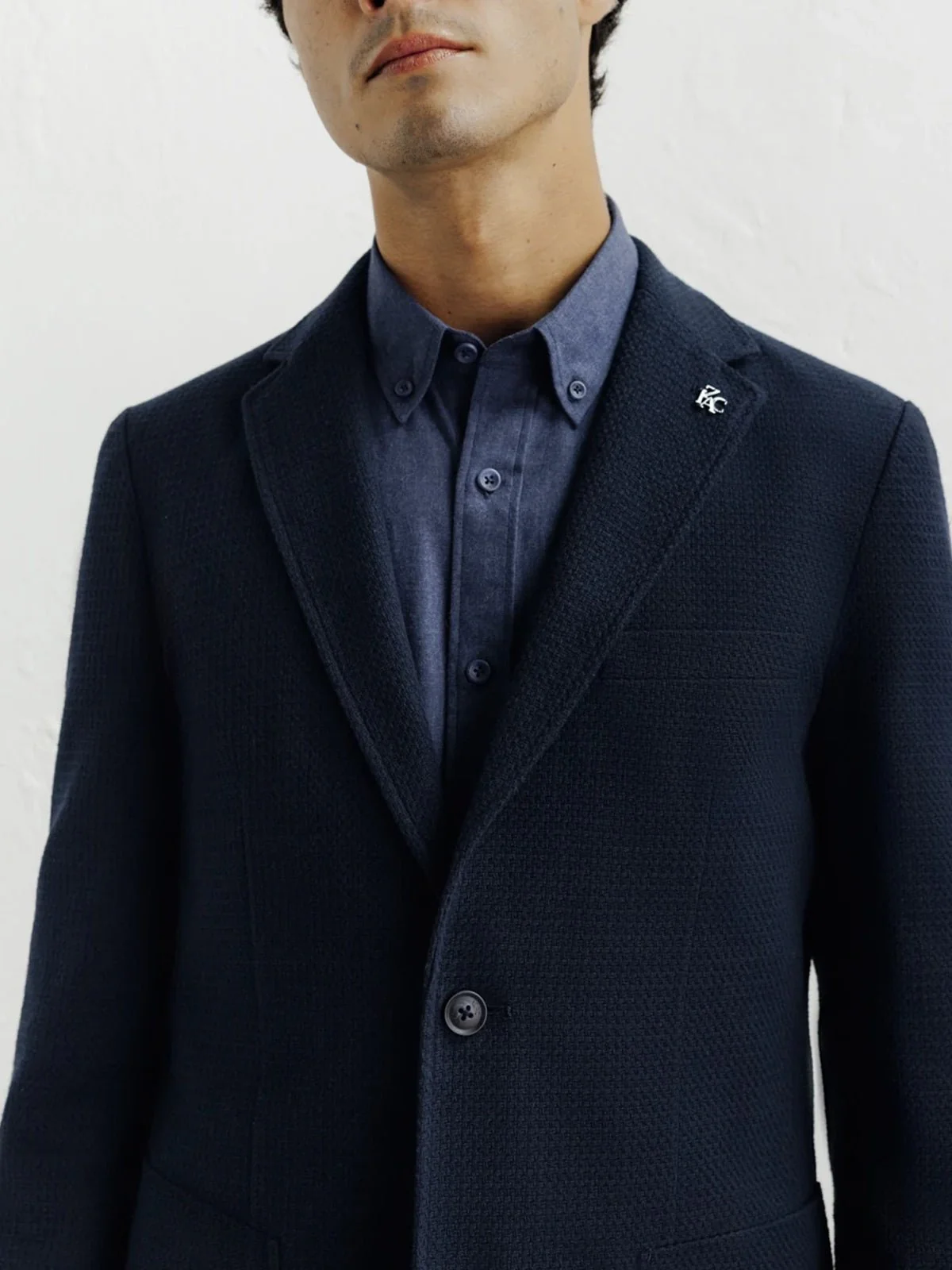 Veste casual marine - Image 2