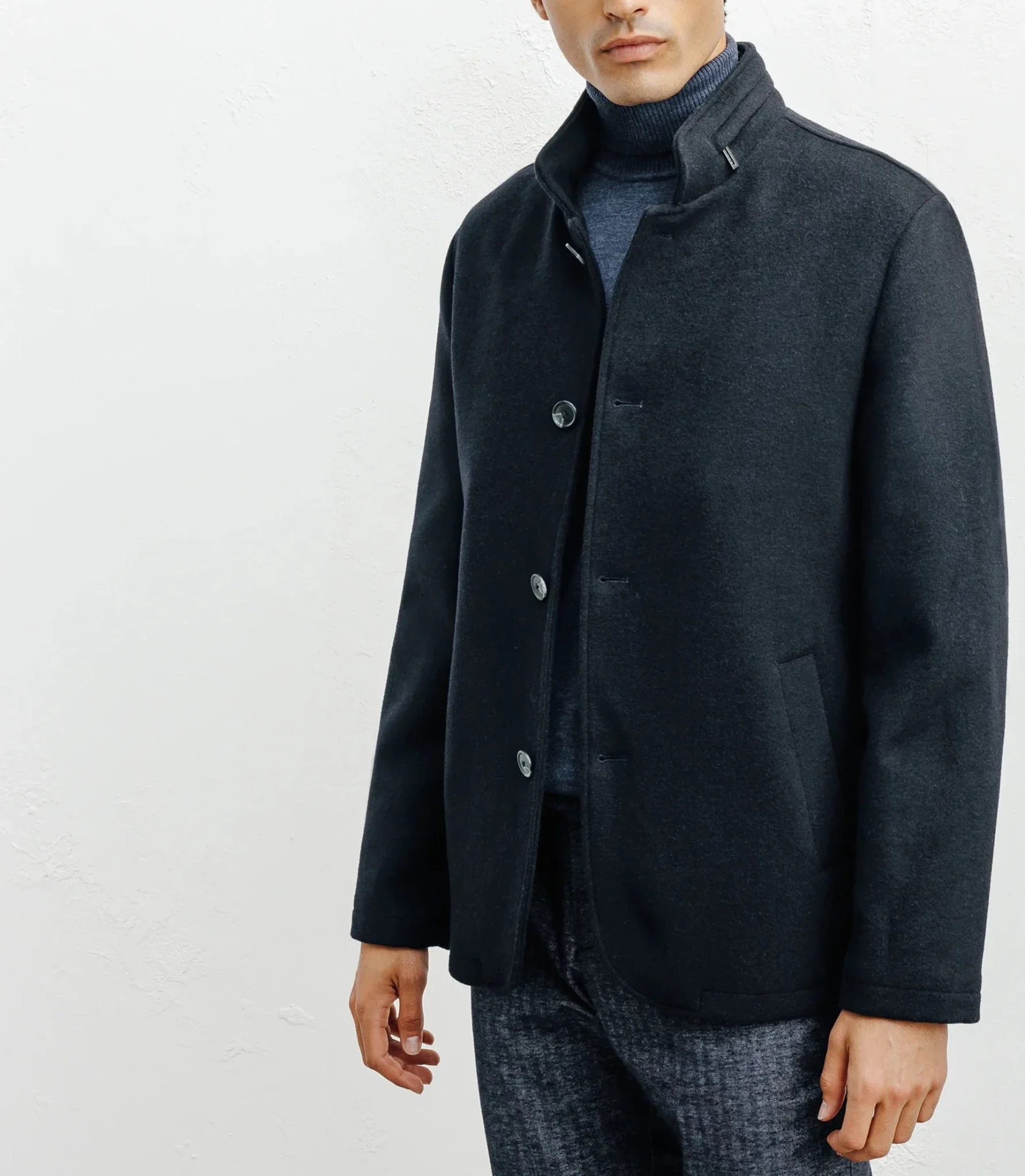Veste casual marine