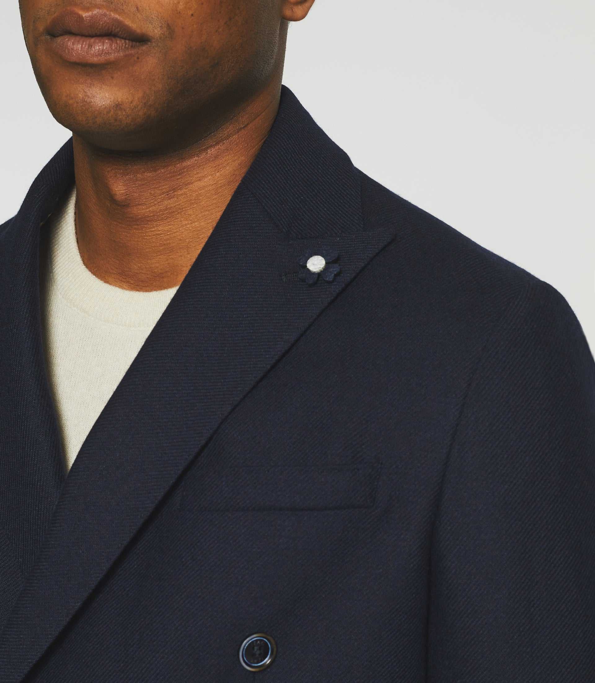 Veste casual marine DELICE - Image 3
