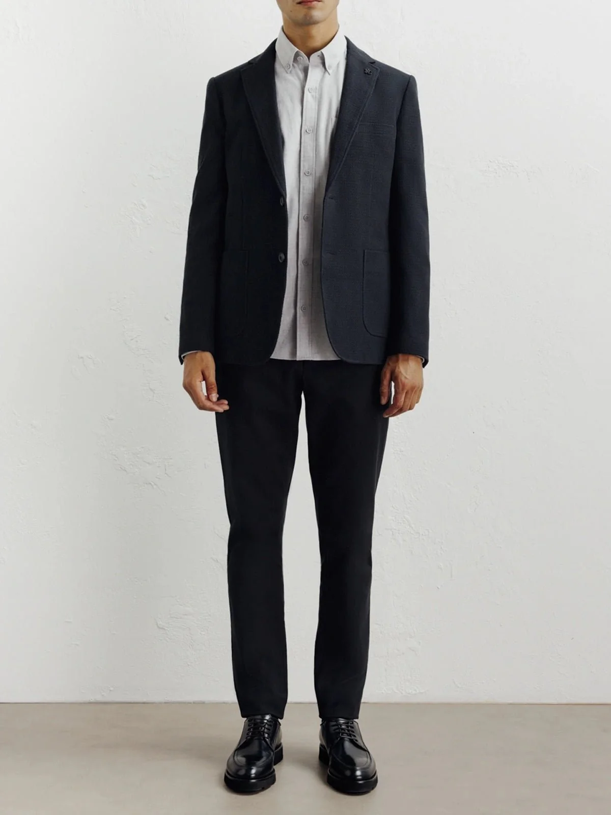 Veste casual noir