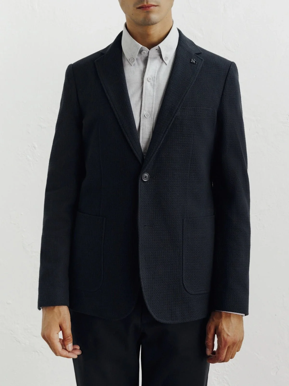 Veste casual noir - Image 3