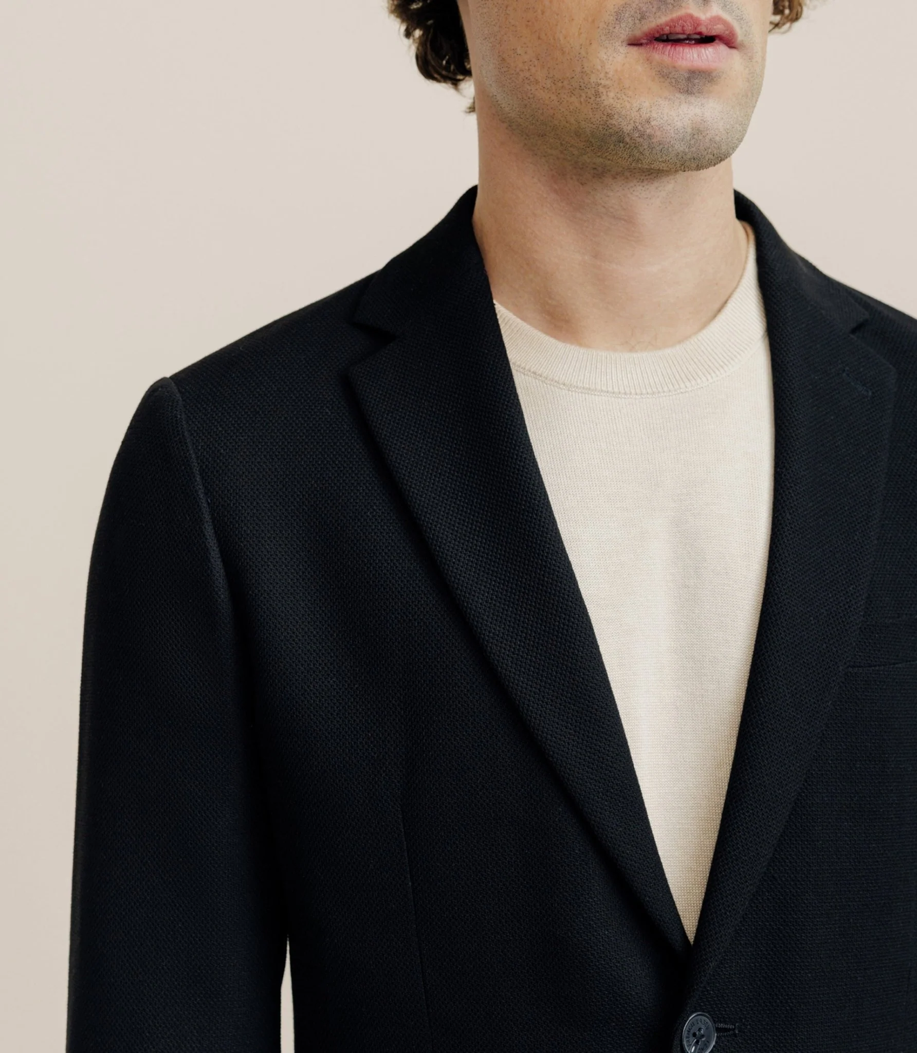 Veste casual armurée noire - Image 2