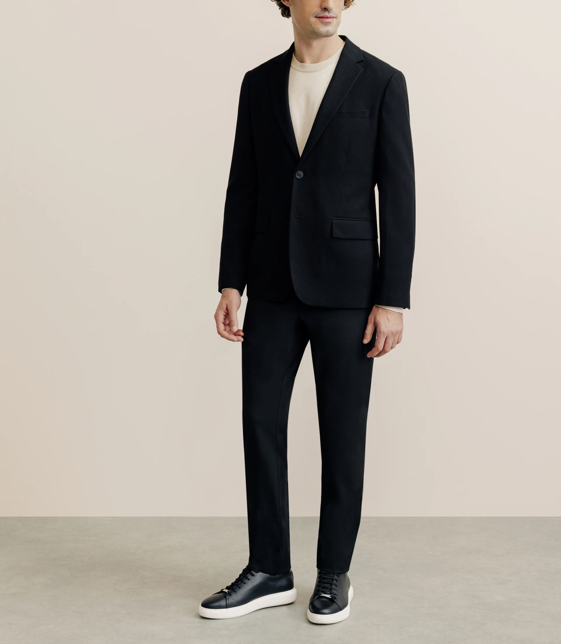 Veste casual armurée noire - Image 3