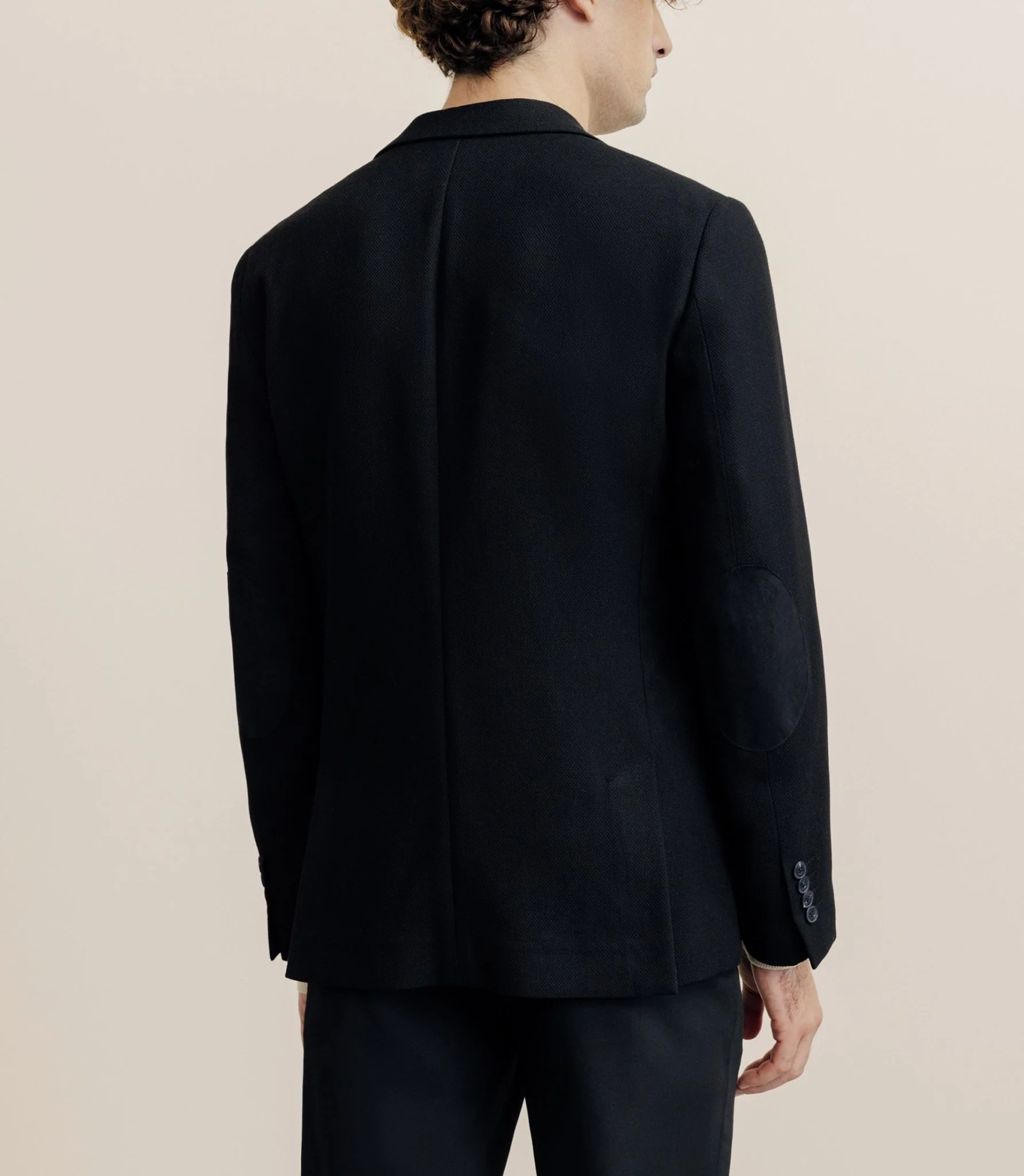 Veste casual armurée noire - Image 4