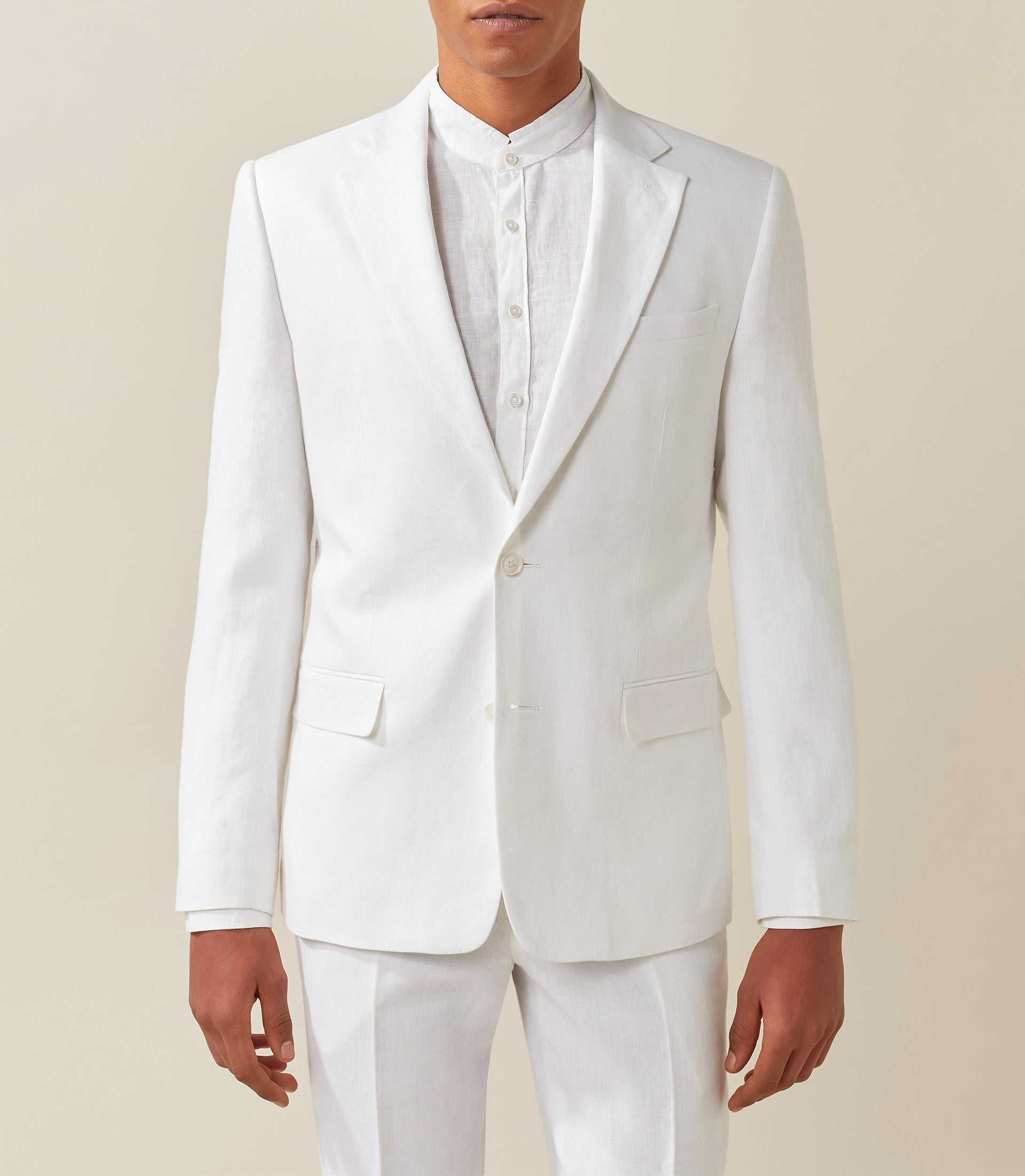 Veste de costume blanche "London" - Image 2