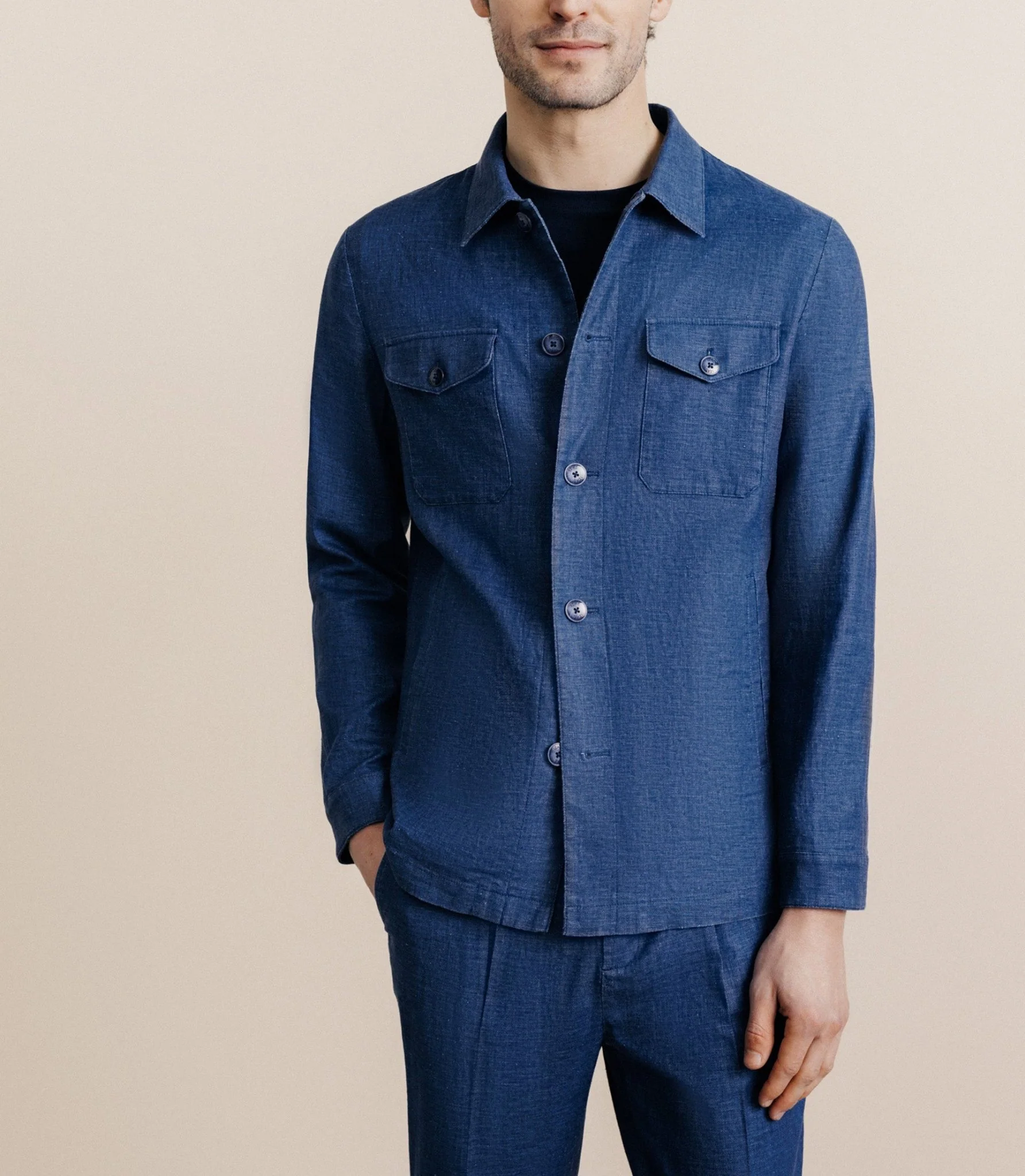 Veste ville indigo