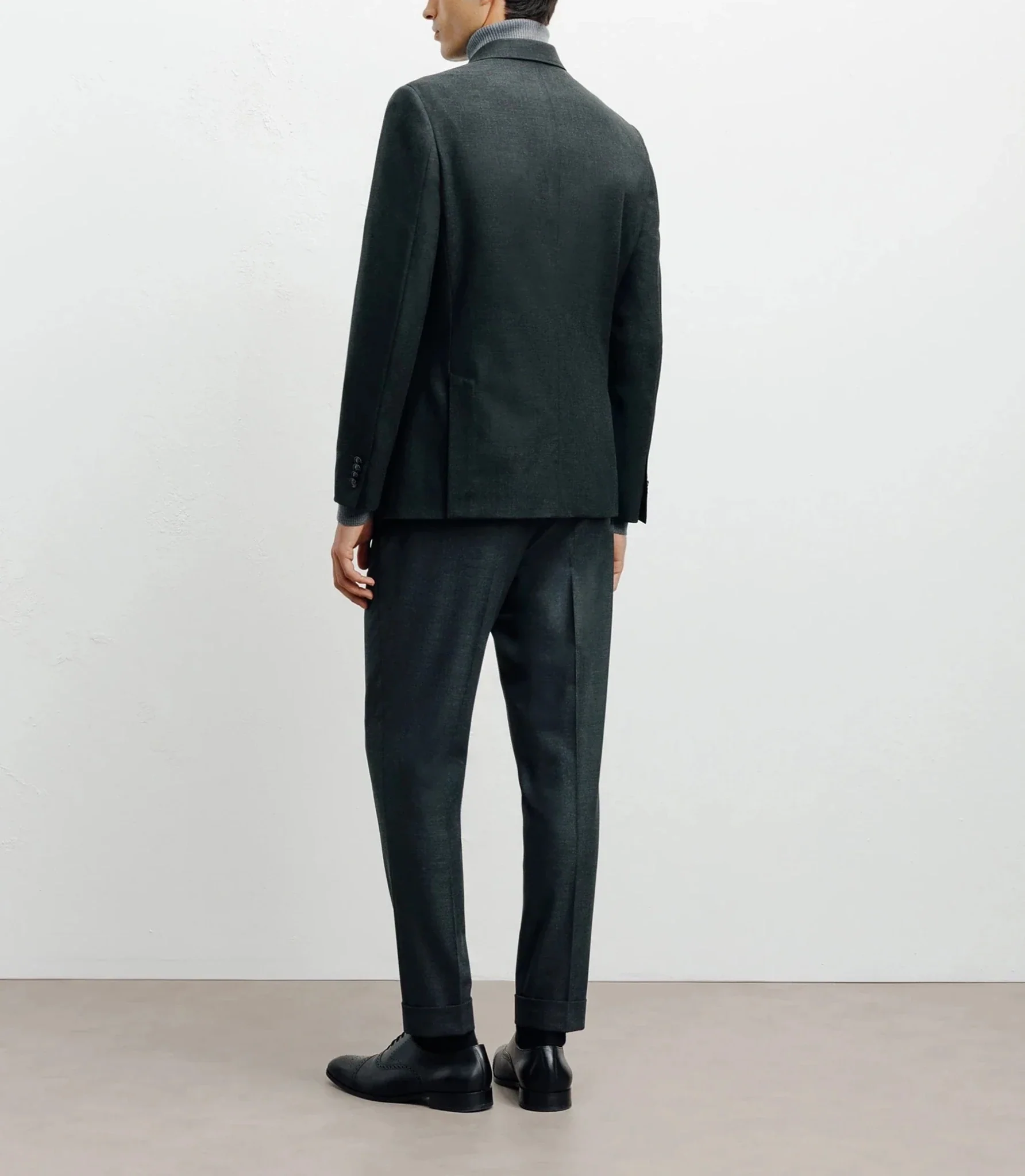 Veste croisée grise foncée - Image 4