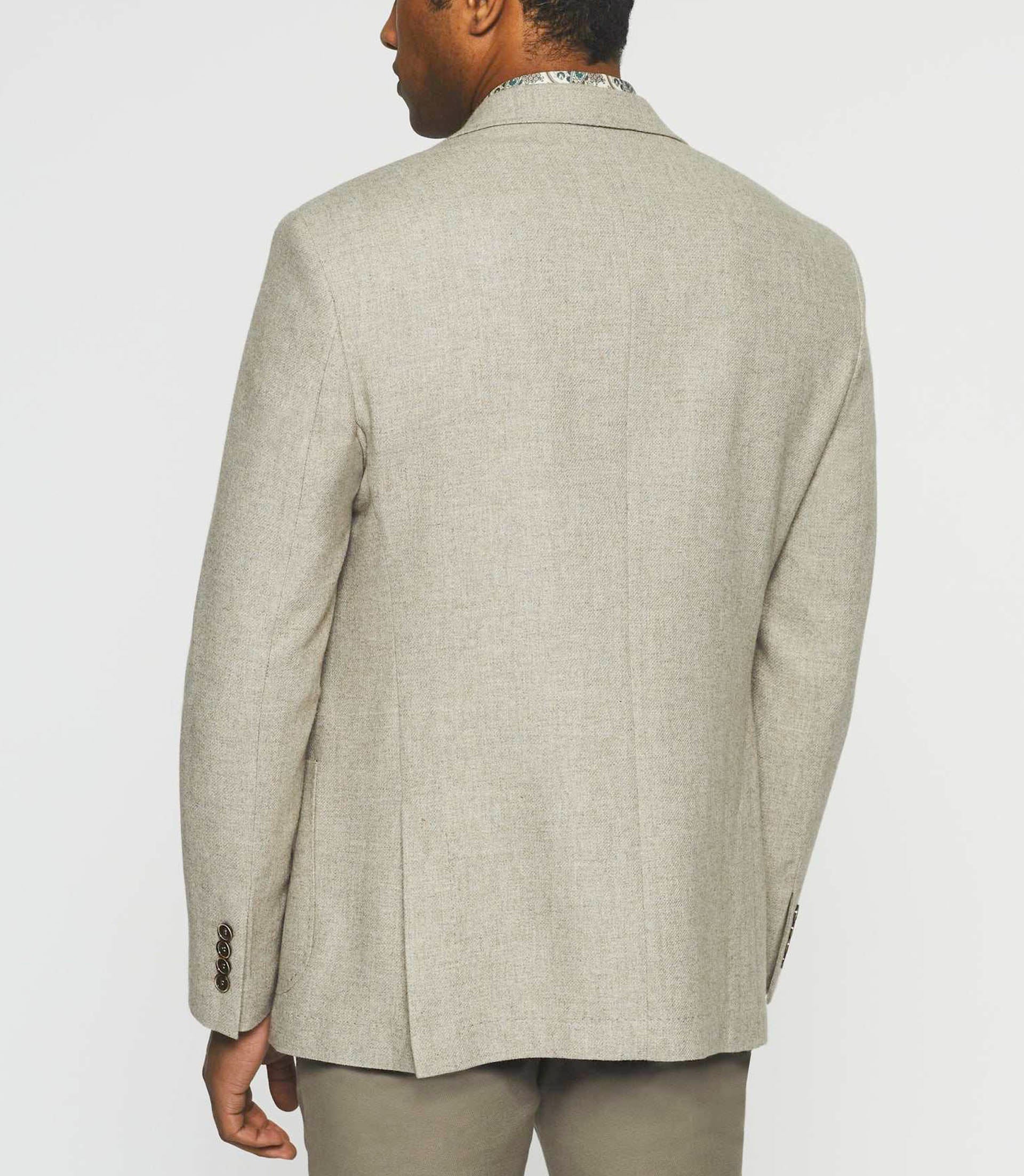 Veste à deux boutons beige DOLCE - Image 3