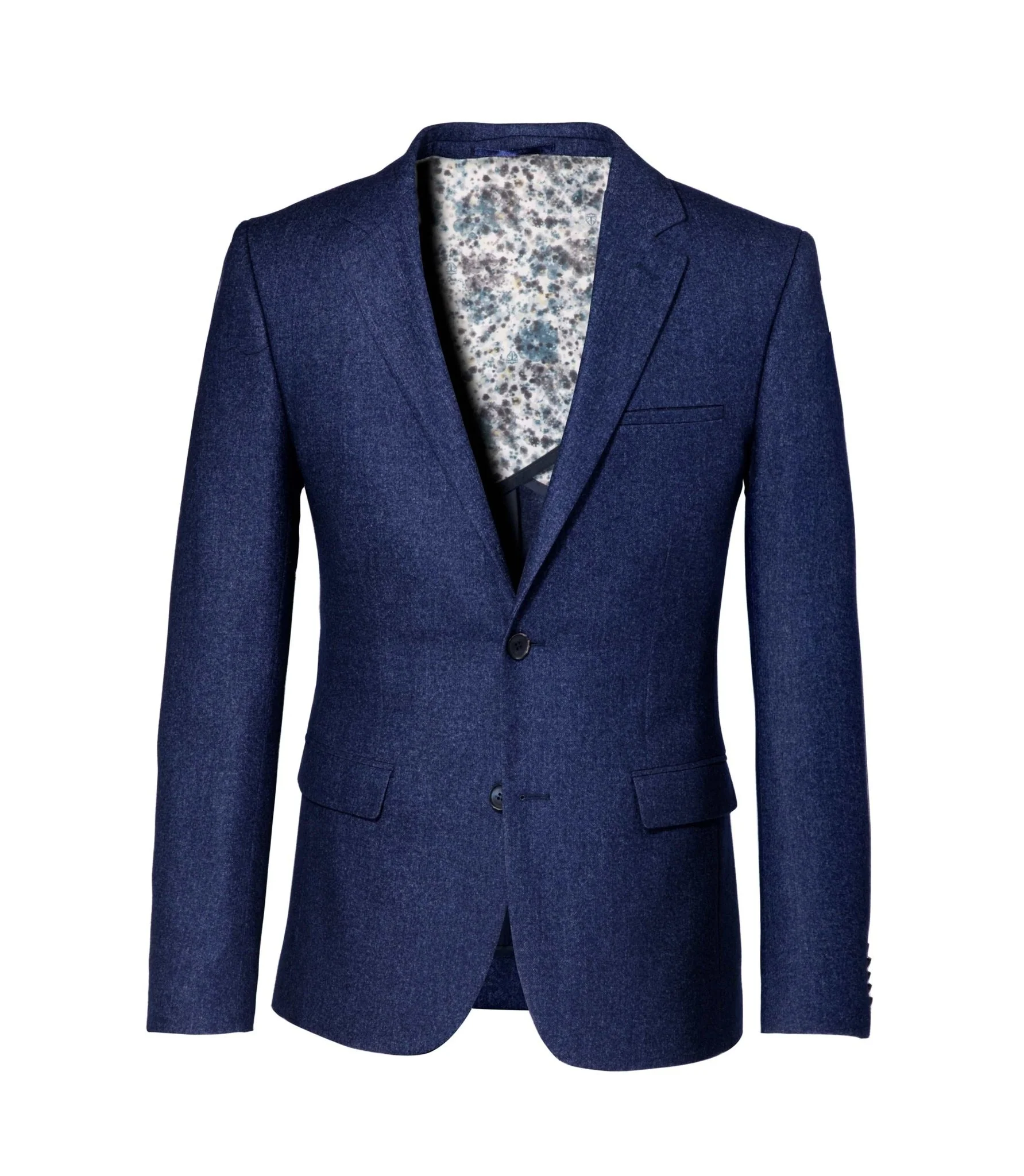 Veste ville en flanelle bleue "Envol" - Image 3