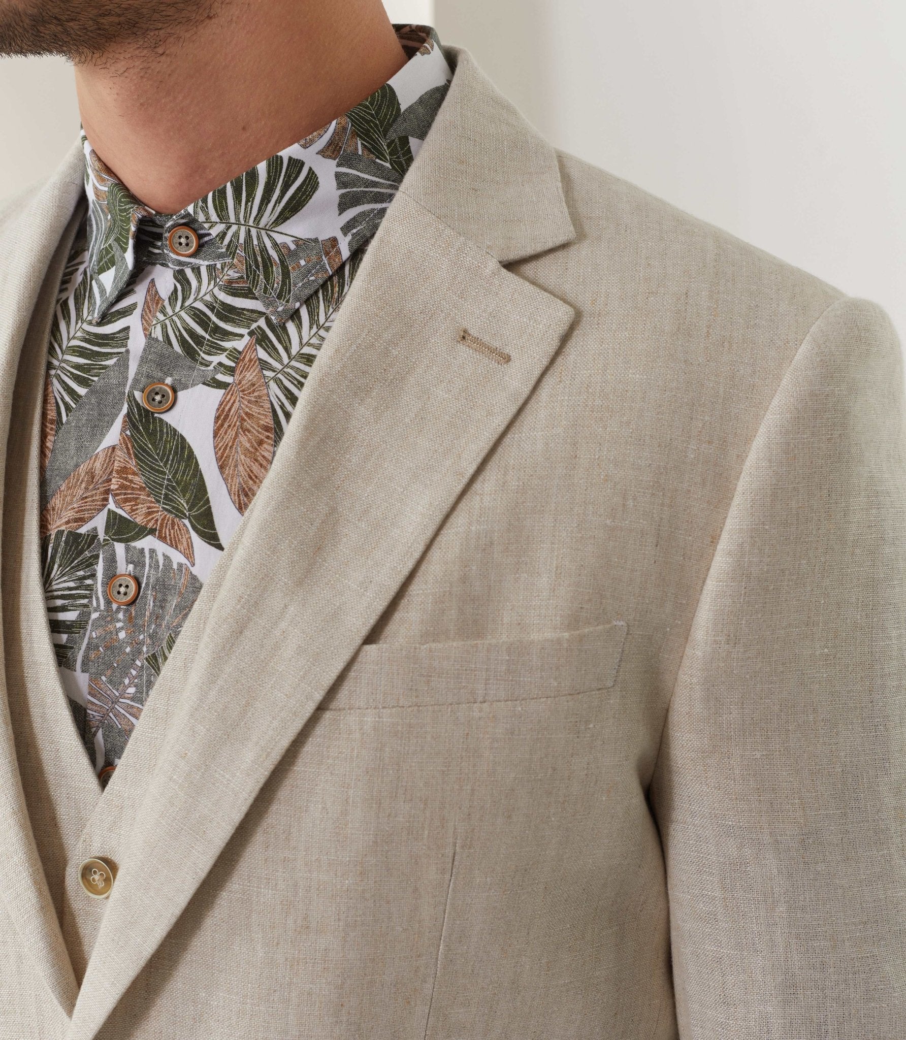 Veste ville separable beige "Azur" - Image 2