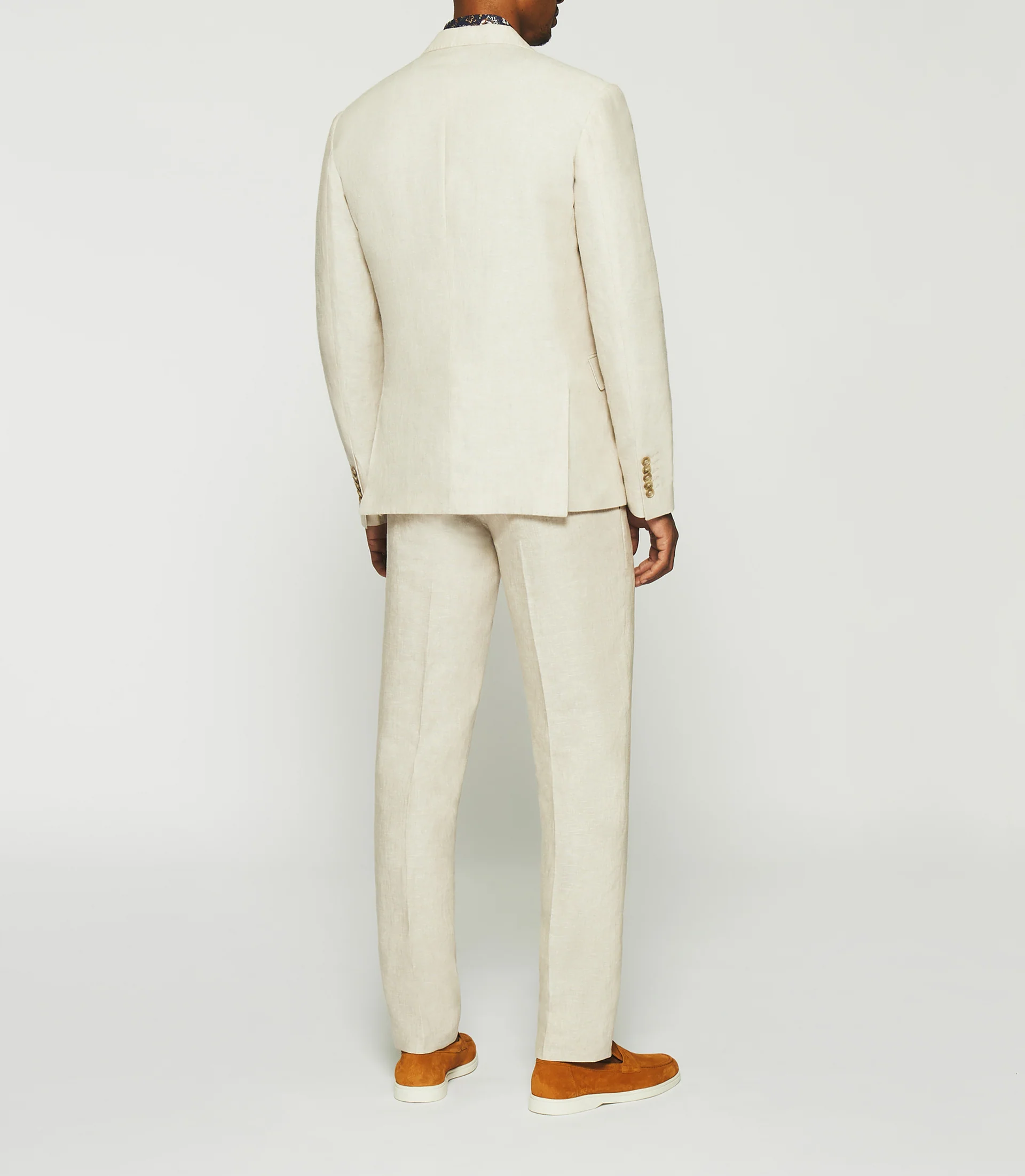 Veste en lin séparable beige CELESTE - Image 5