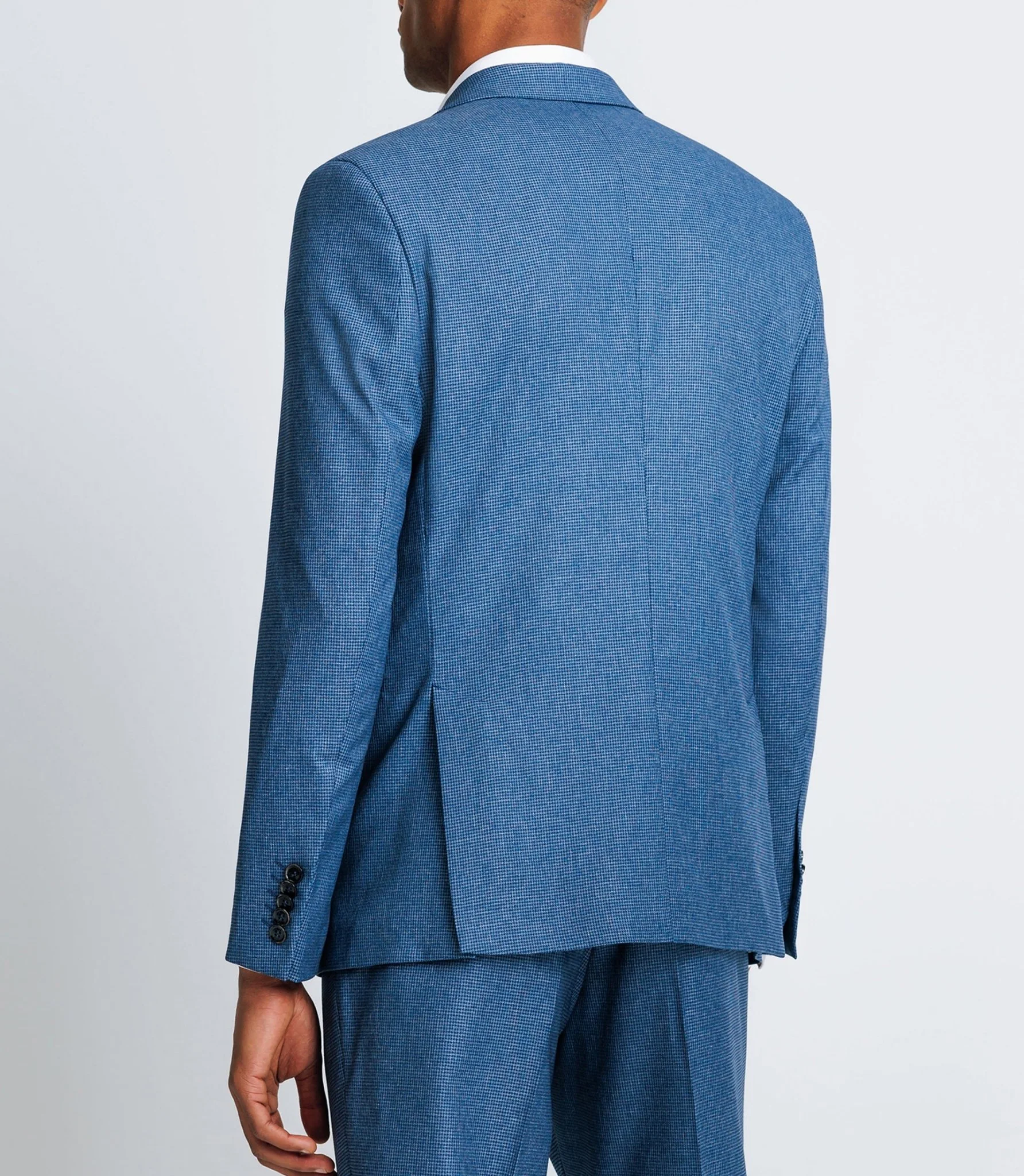 Veste ville séparable bleu effet denim - Image 4