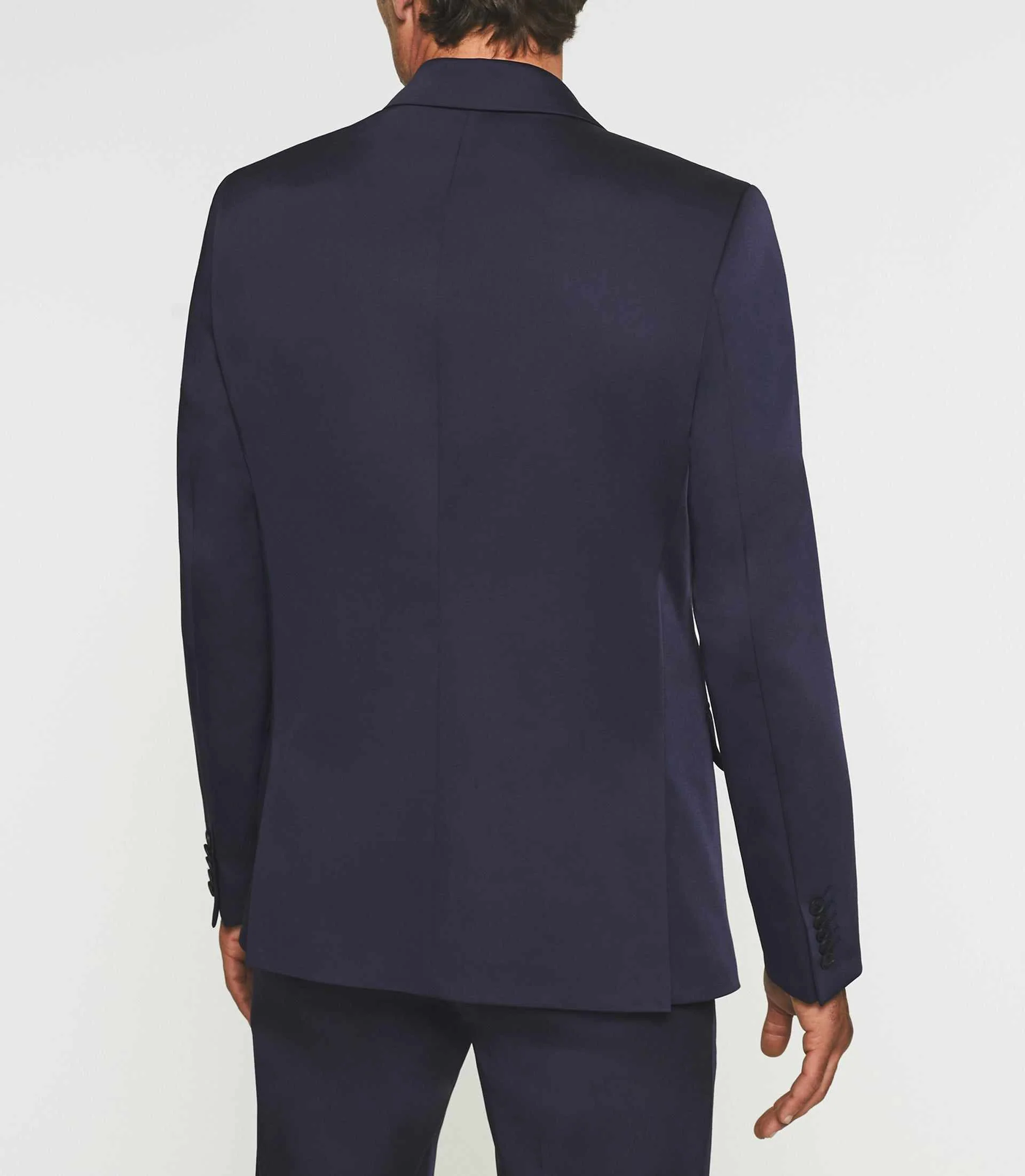Veste ville tissu technique marine SANACO - Image 4
