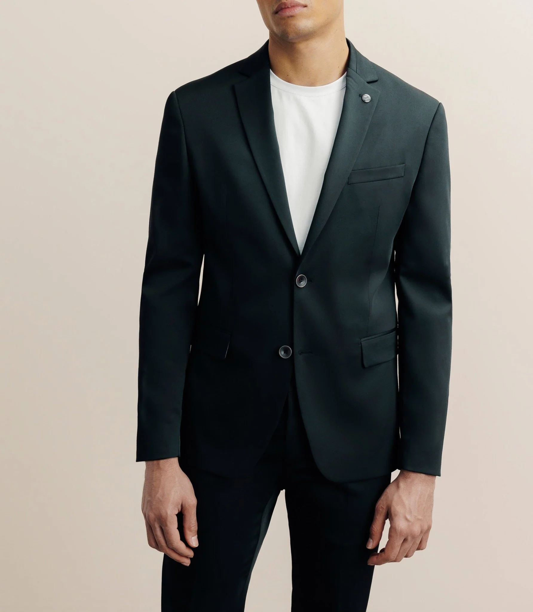 Veste ville en tissu technique noire