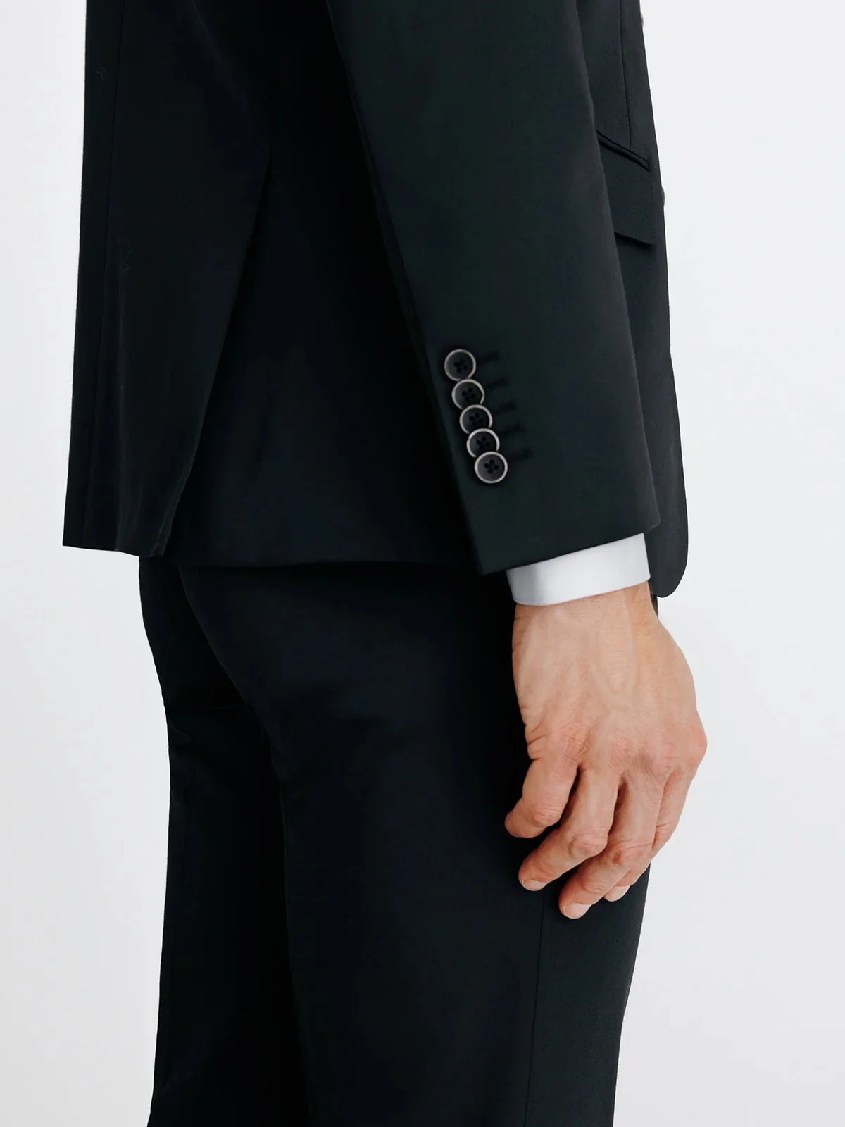 Veste ville technique noire - Image 3